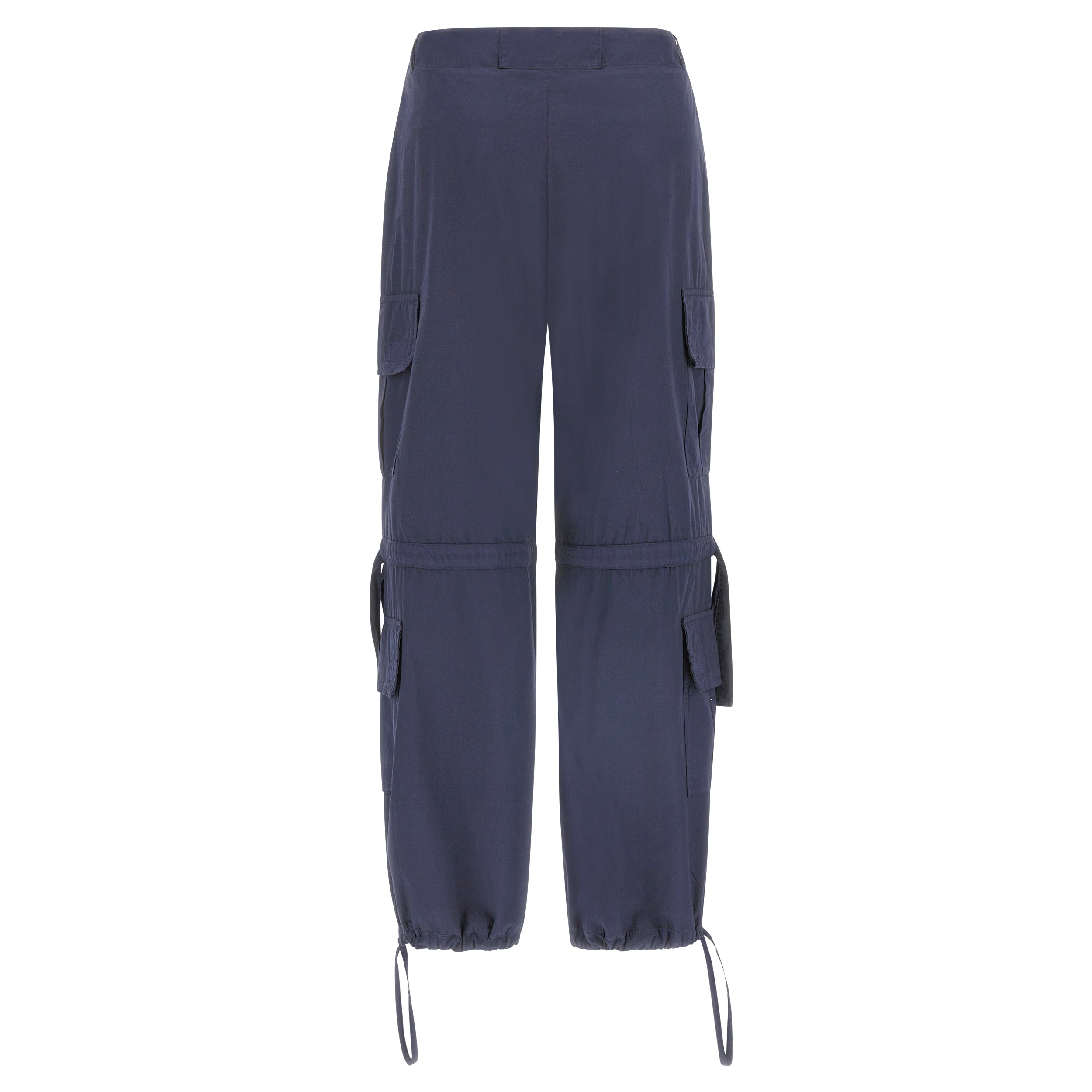 freddy-pantalon-cargo-en-popeline-coton-doubles-poches-et-coulisses image 8