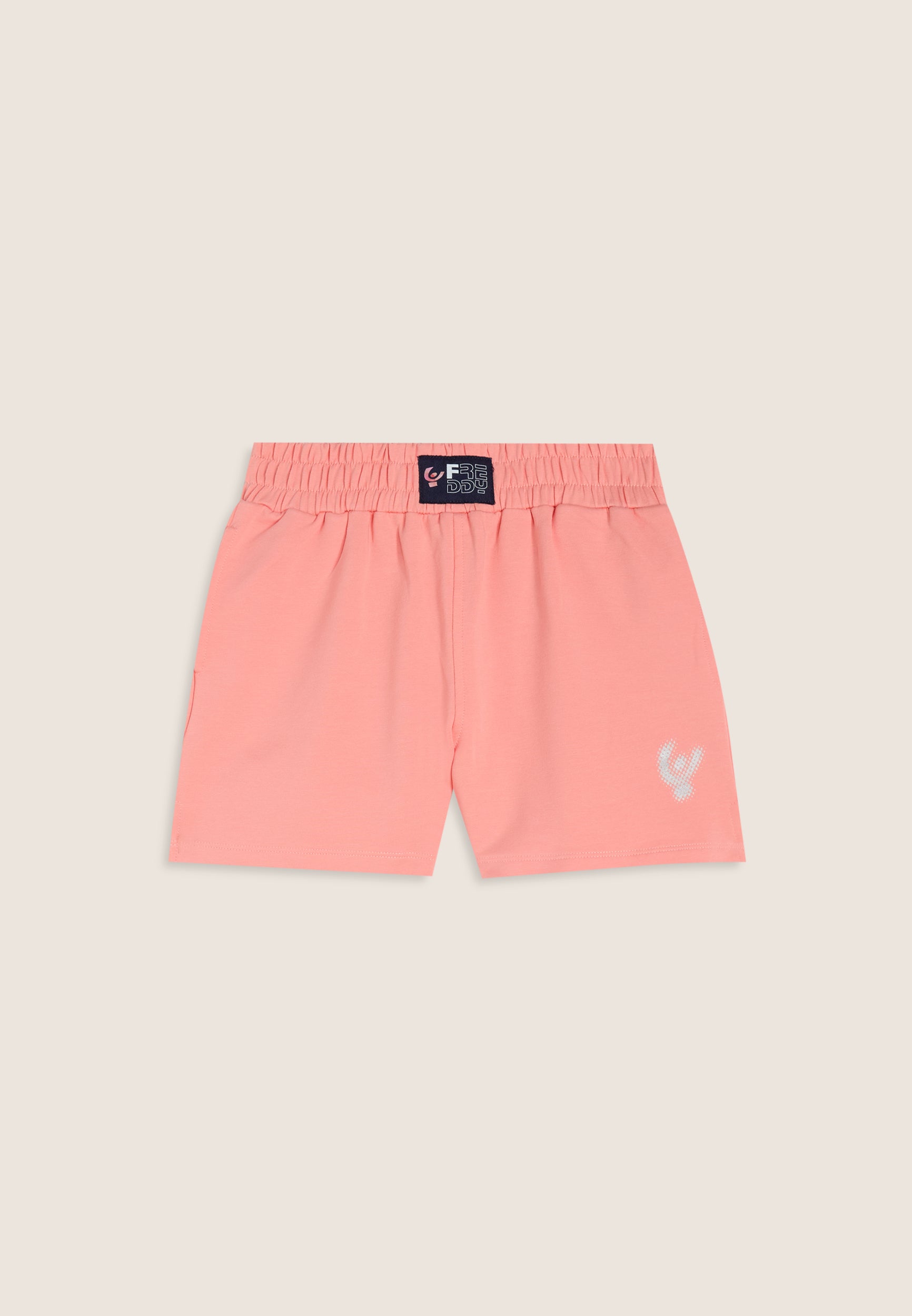 freddy-short-fille-coton-lastique-logo-omino image 1