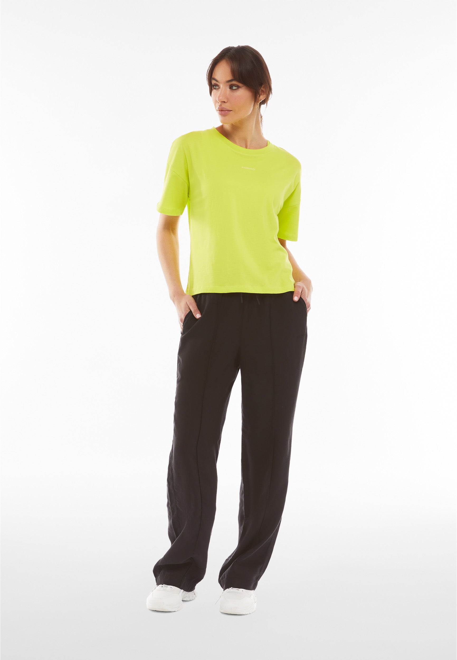 freddy-pantalon-femme-jambe-large-twill-lyocell image 2