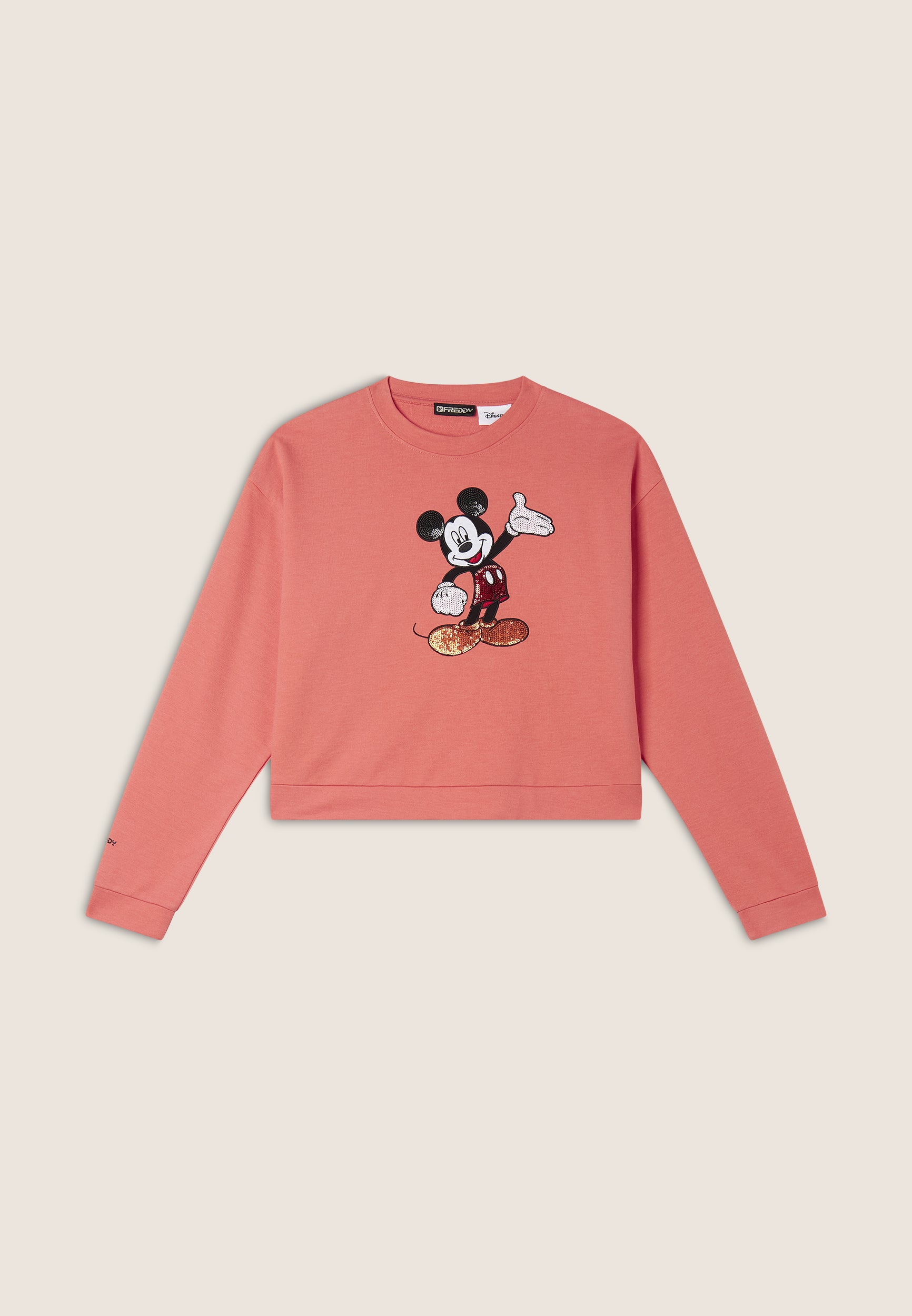 freddy-sweat-cropped-comfort-mickey-mouse-paillettes image 6
