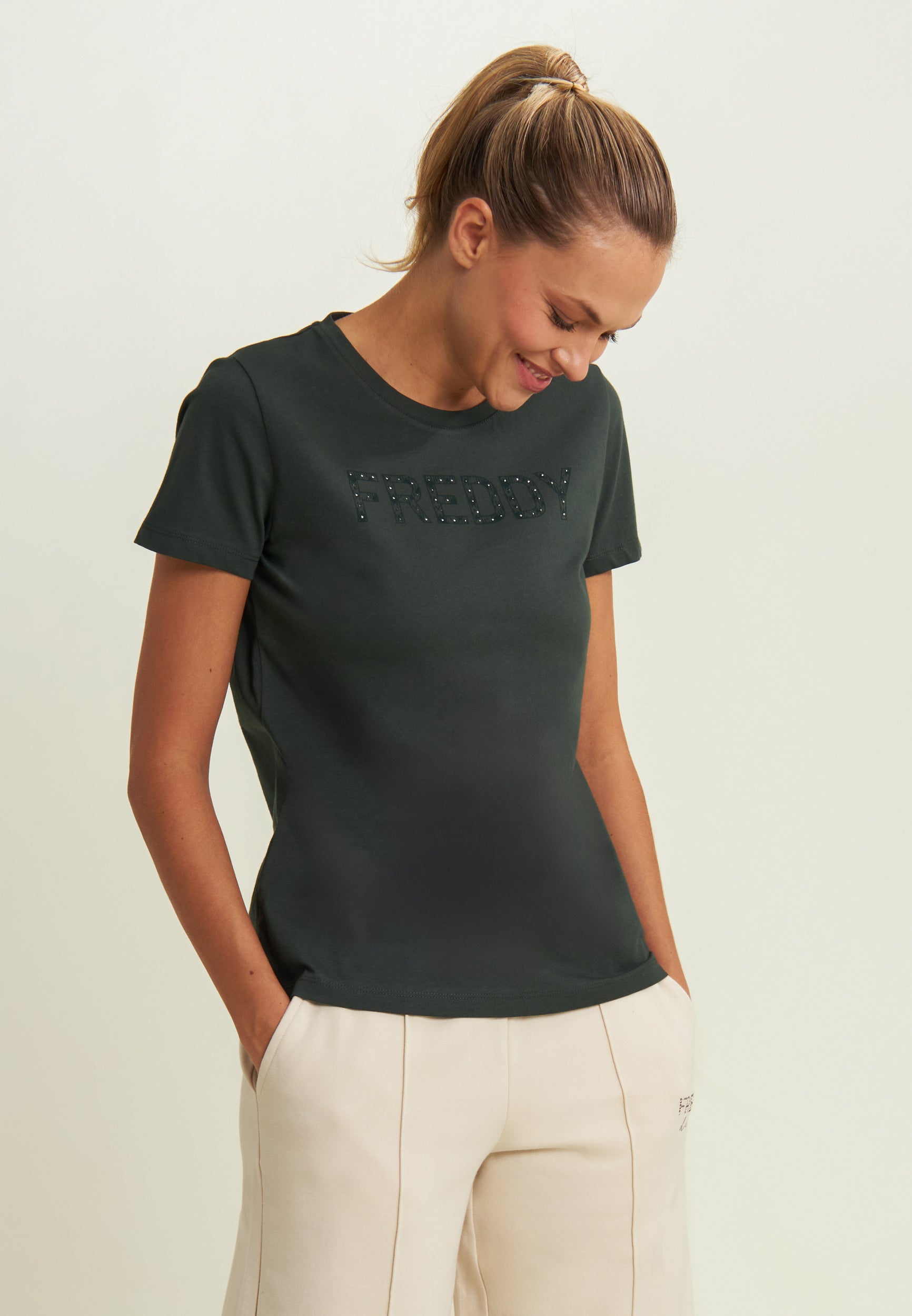 freddy-t-shirt-manches-courtes-logo-borchie image 1