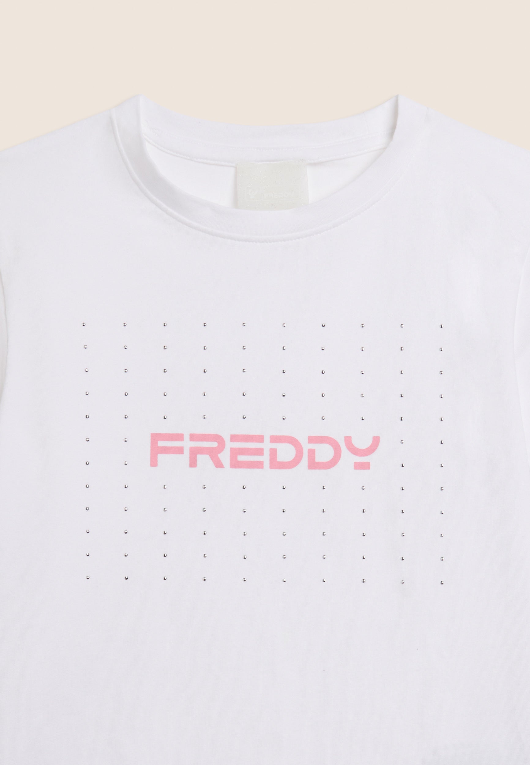 freddy-t-shirt-fille-jersey-logo-strass image 7