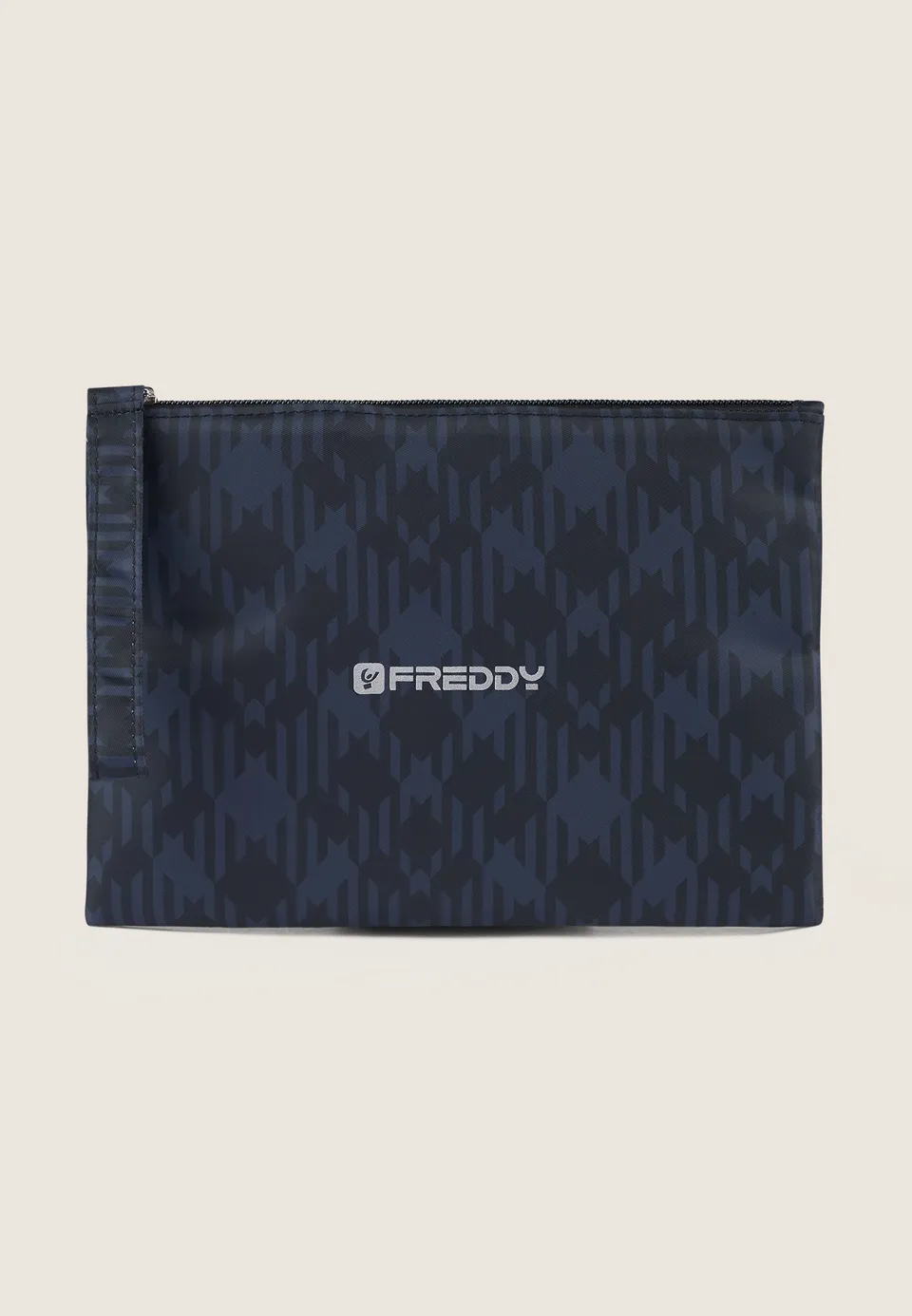 freddy-pochette-tartan-polyester-zip-logo-sport image 1