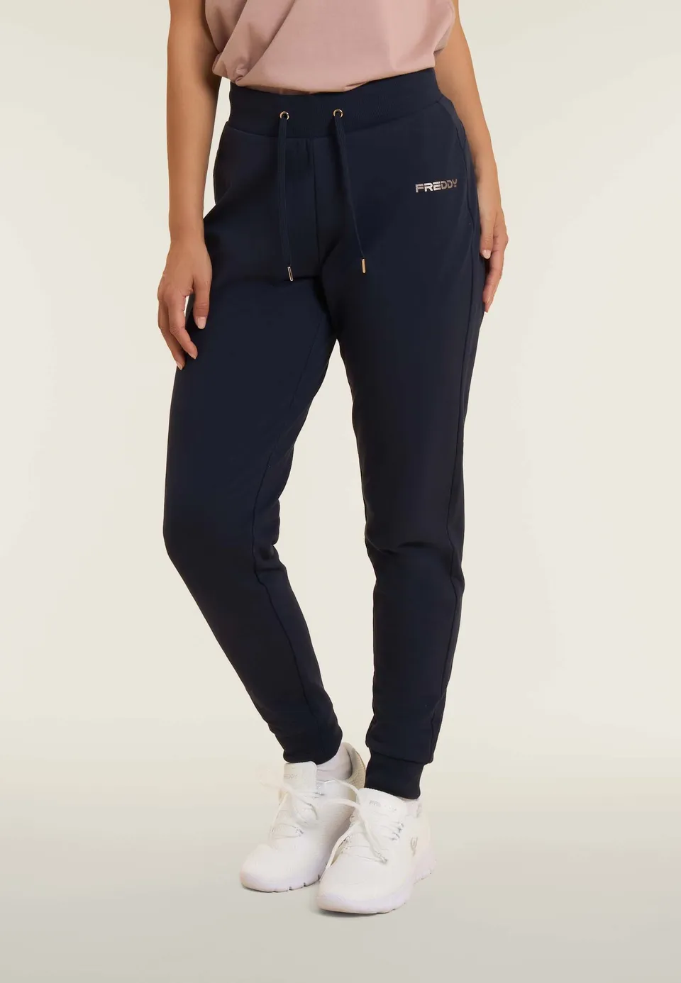 freddy-pantalon-jogging-regular-molleton-poignets-et-cordon image 1