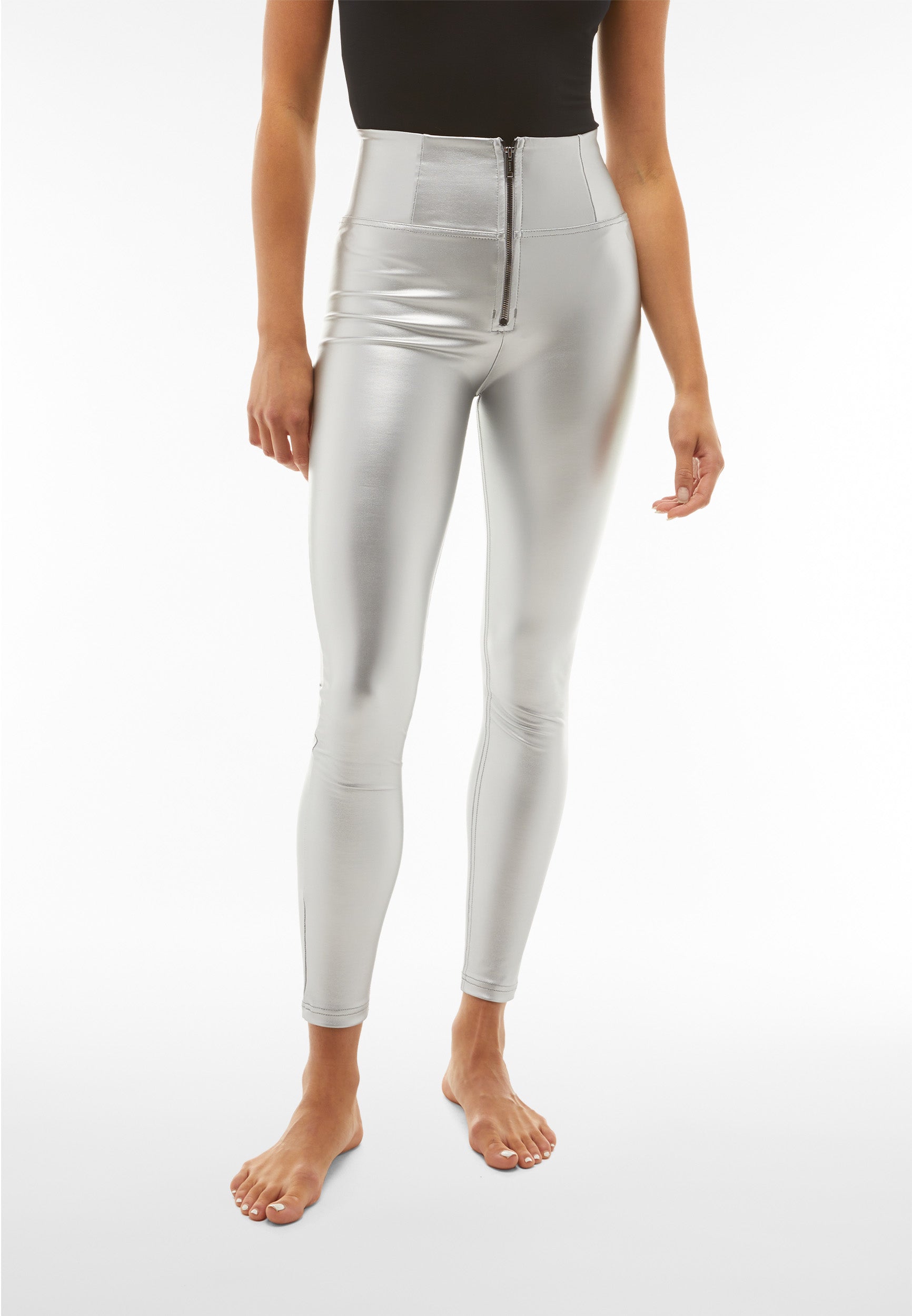 freddy-pantalon-wr-up-femme-taille-ultra-haute-simili-cuir-m-tallis image 1