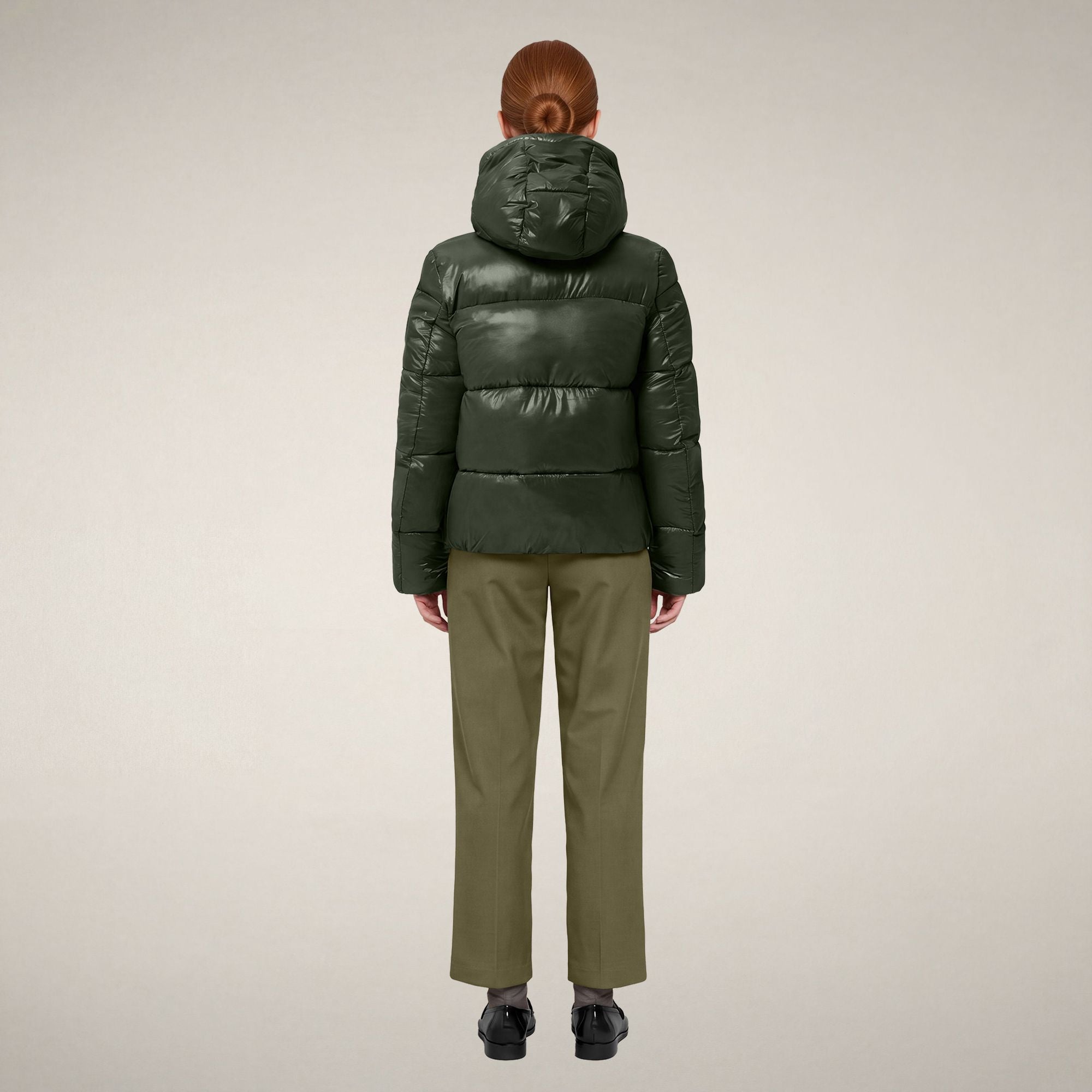 save-the-duck-biddy-piumino-femme-vert-pin-laqu image 2