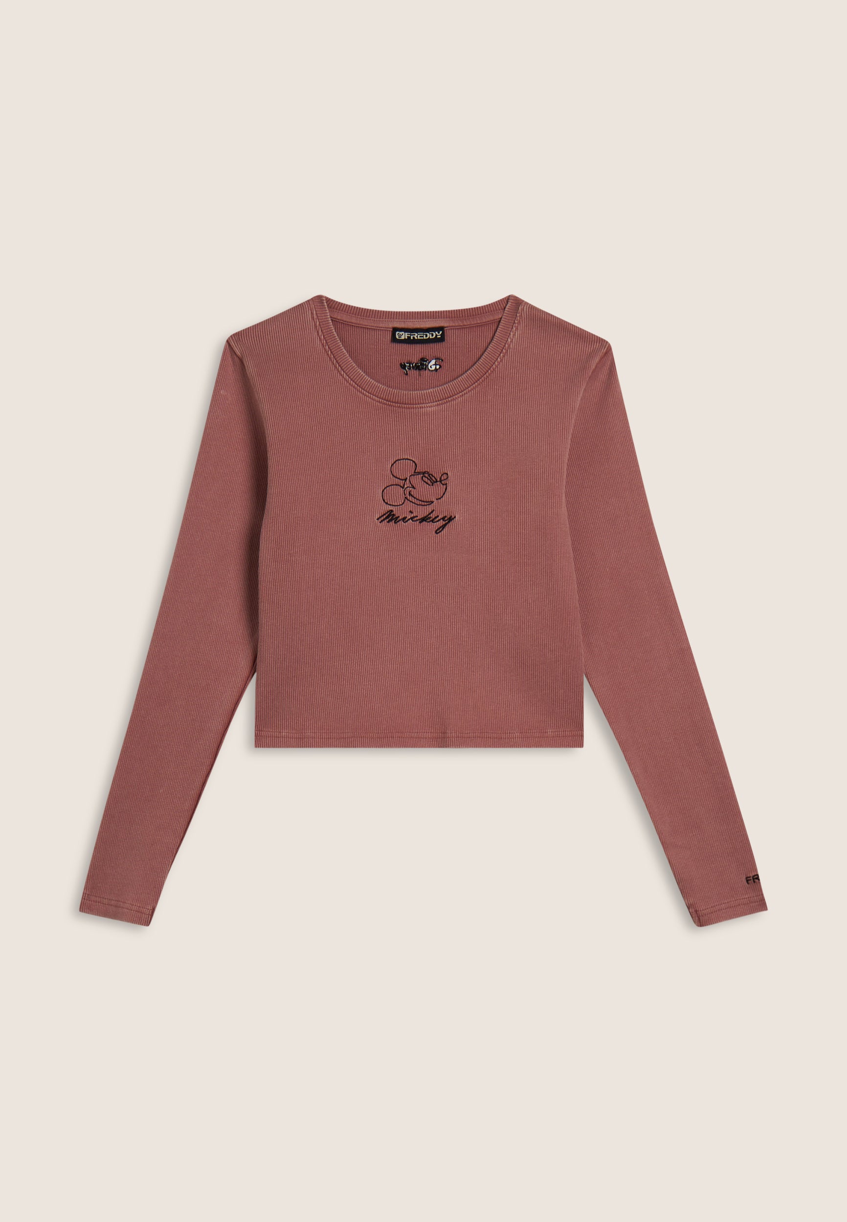freddy-t-shirt-cropped-femme-manches-longues-disney image 5