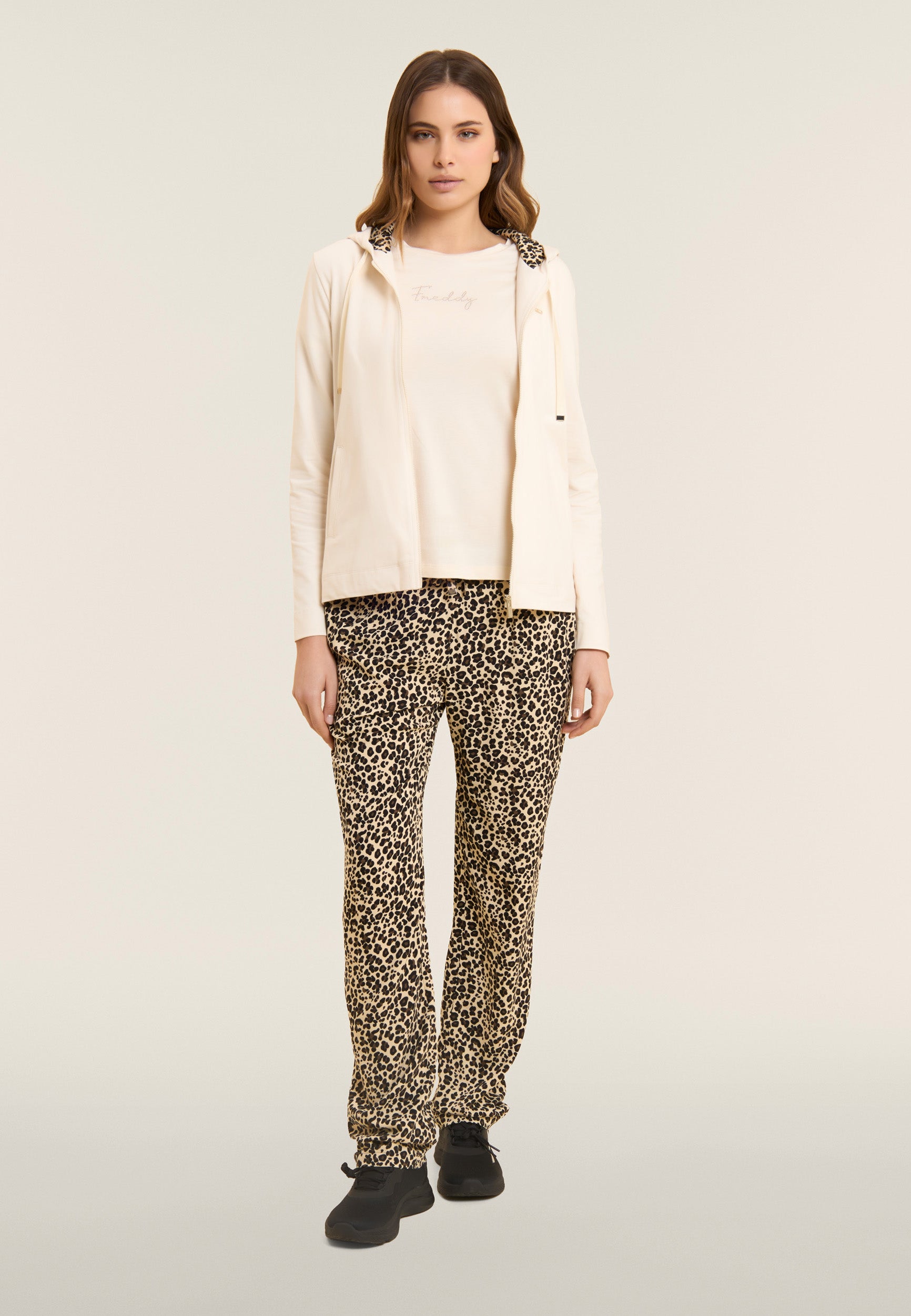 freddy-sweat-zipp-capuche-doublure-animalier image 2