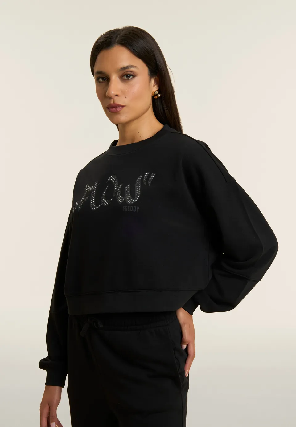 freddy-felpa-cropped-oversize-flow-clous image 1