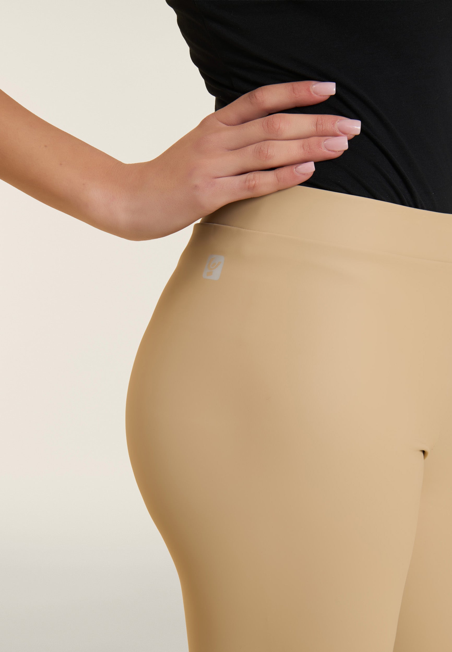 legging-freddy-7-8-coated-effet-cuir-taille-regular image 4