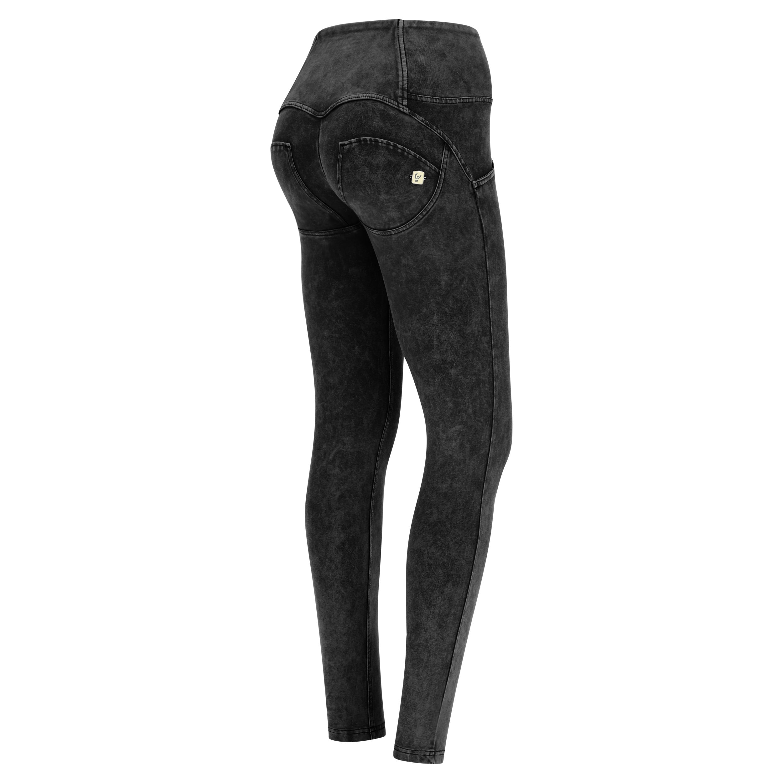 pantalon-freddy-wr-up-taille-haute-3-boutons-effet-bleached image 7