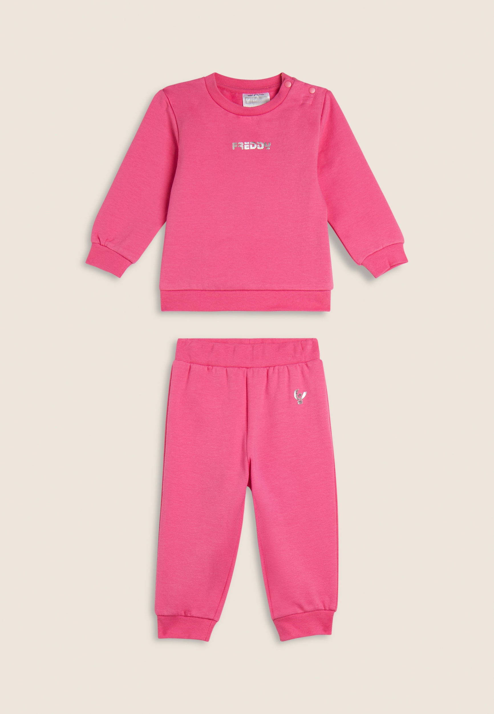 freddy-ensemble-b-b-jogging-coton-stretch-boutons-pression image 7