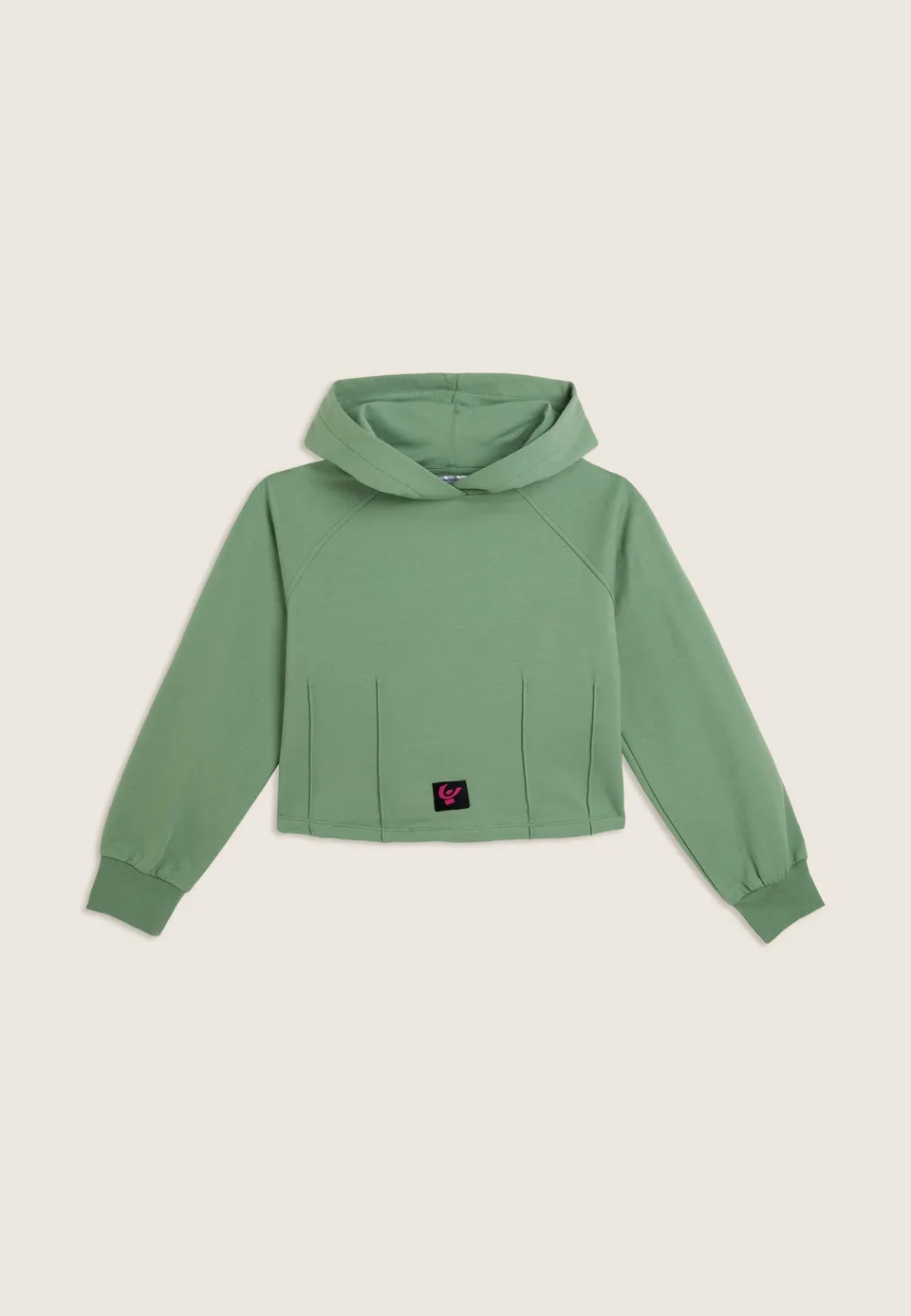 freddy-sweat-junior-fille-cropped-capuche-coton-stretch image 1