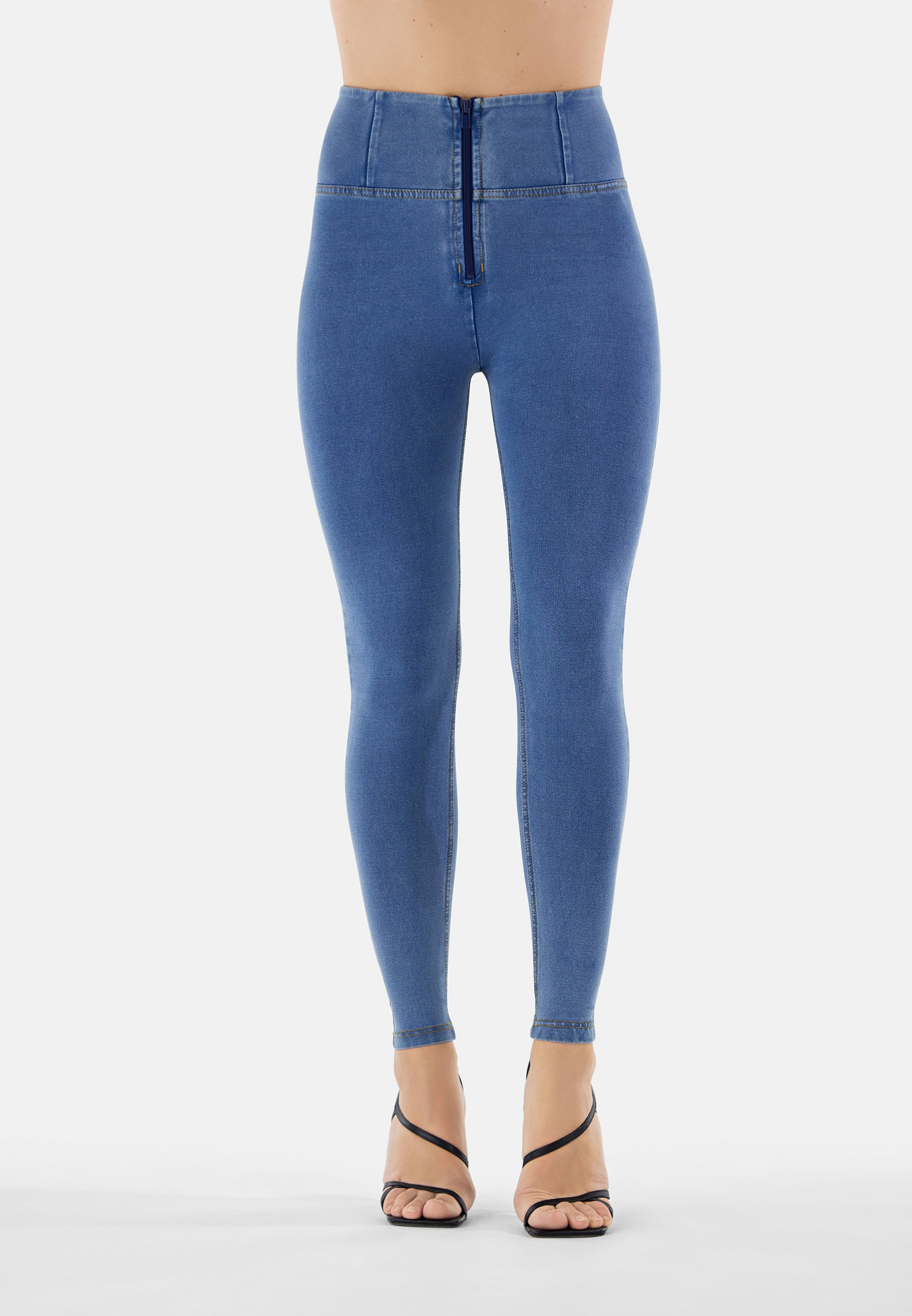freddy-jeggings-wr-up-superskinny-taille-haute-zip-effet-denim image 4