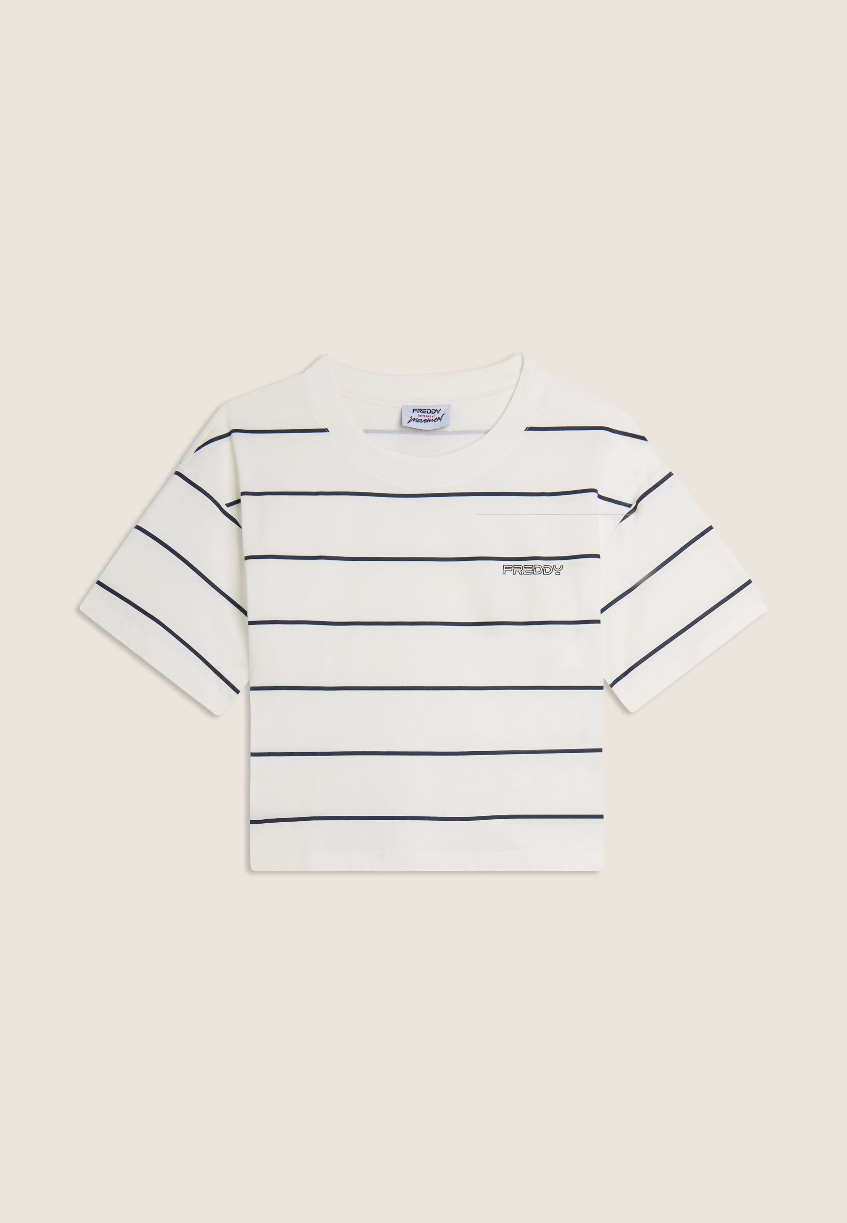 freddy-t-shirt-femme-cropped-ray-manches-chauve-souris-coton image 8