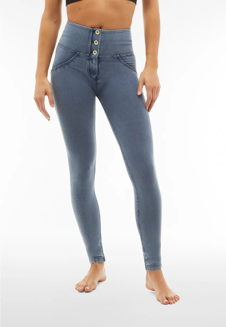 freddy-wr-up-jeggings-push-up-superskinny-taille-haute-3-boutons image 1