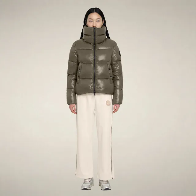 save-the-duck-isla-piumino-femme-gris-gunmetal image 1