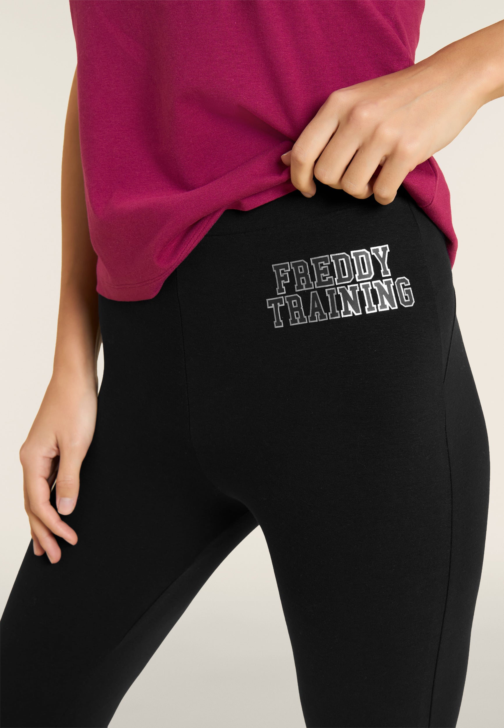 freddy-leggings-7-8-taille-haute-training-avec-carr image 4