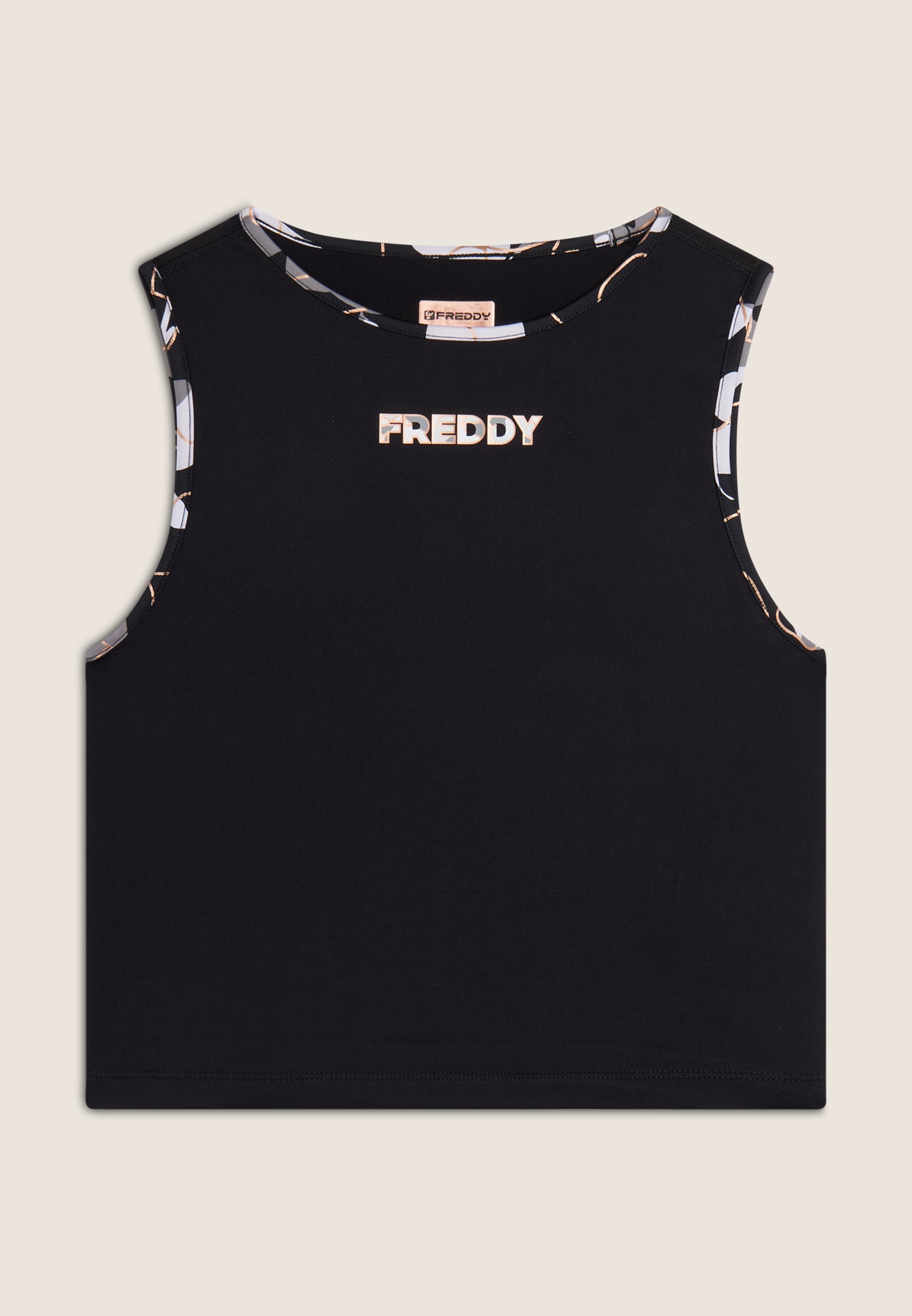 top-sport-freddy-cropped-d-i-w-o-recycl-logo-bronze image 5