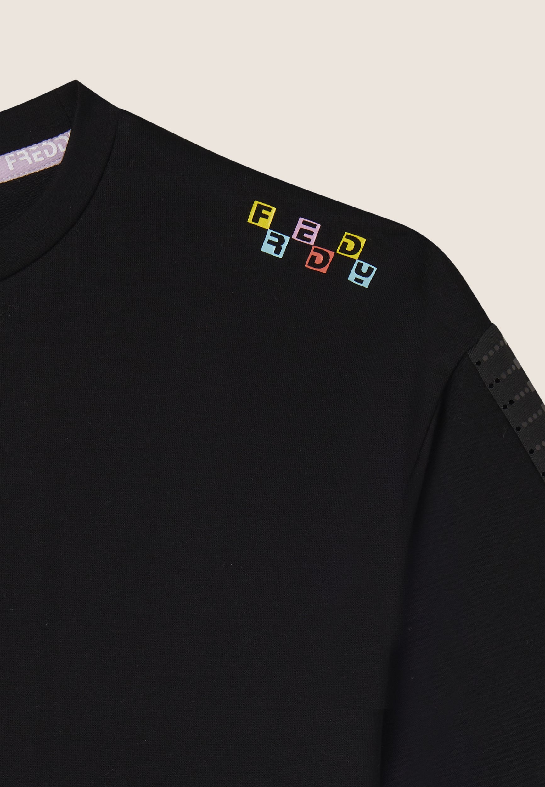 freddy-maxi-t-shirt-robe-enfant-coton-stretch-poche-sequins image 3