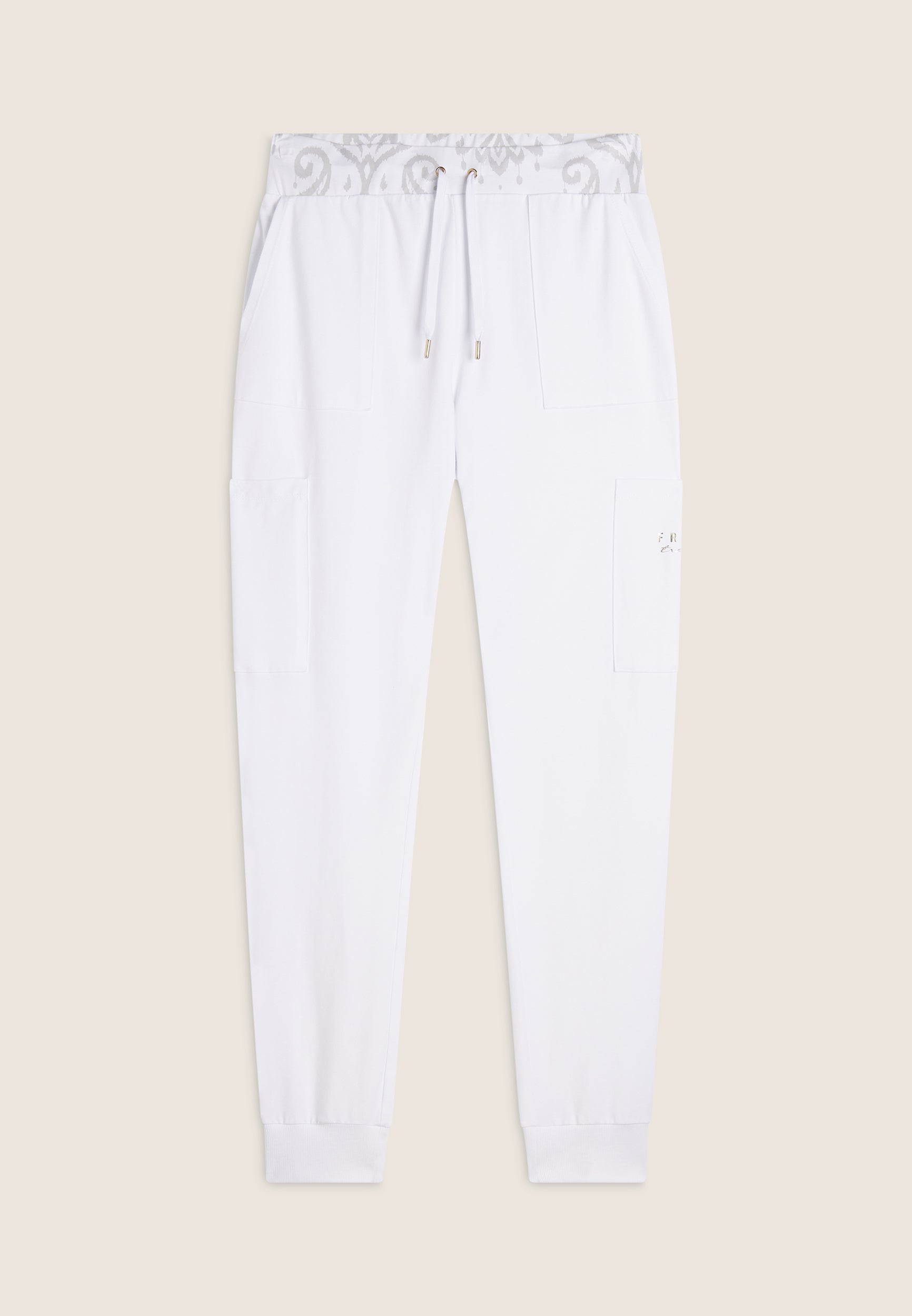 freddy-pantalon-sport-bande-taille-florale-training-femme image 4