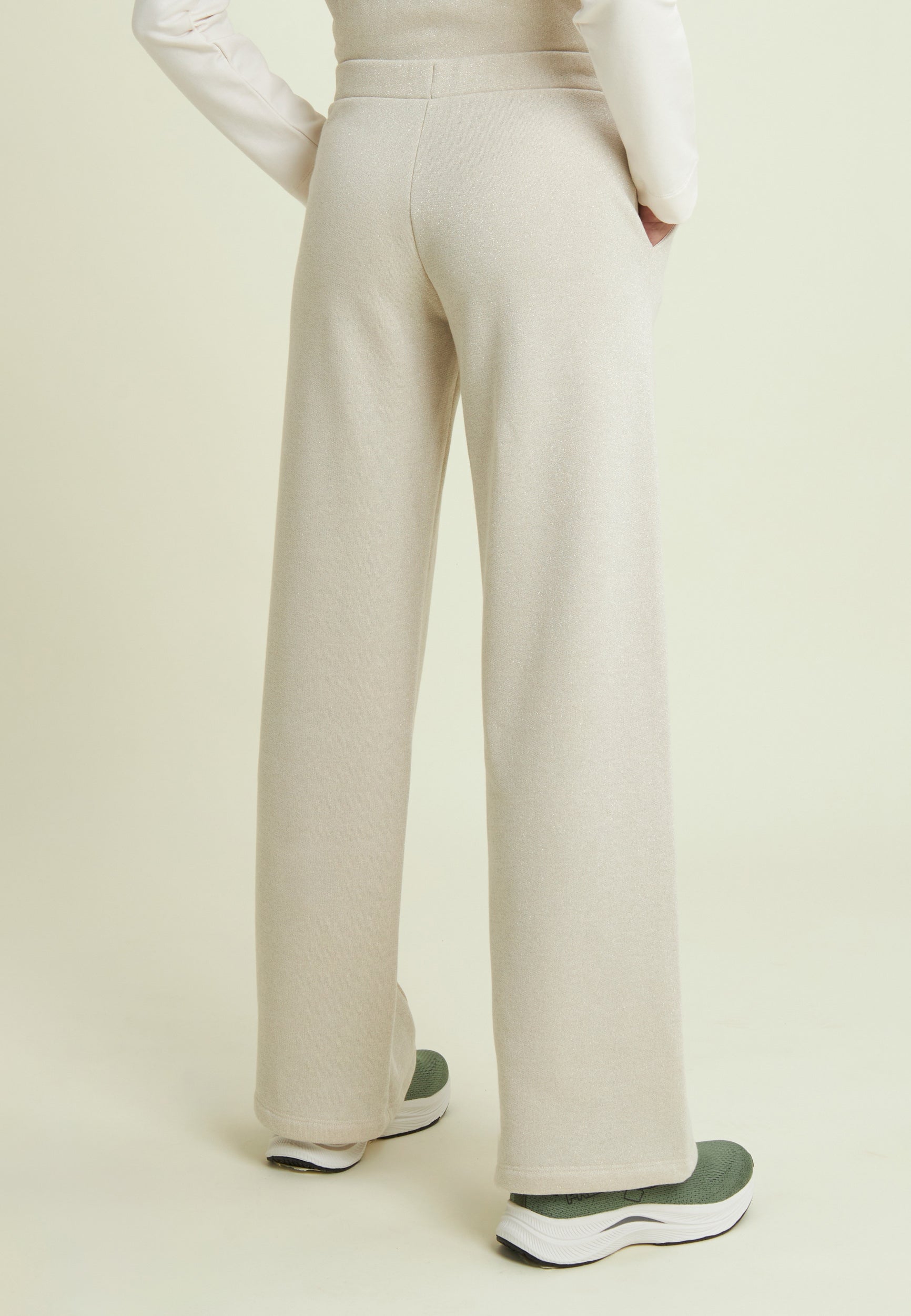 freddy-pantalon-femme-wide-leg-m-lange-lurex-molleton-gratt image 3