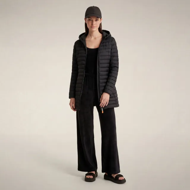 save-the-duck-bryanna-doudoune-longue-femme-noire-slim image 1