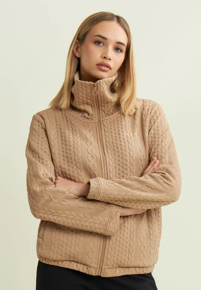 freddy-sweat-full-zip-technique-tresses-col-haut image 1