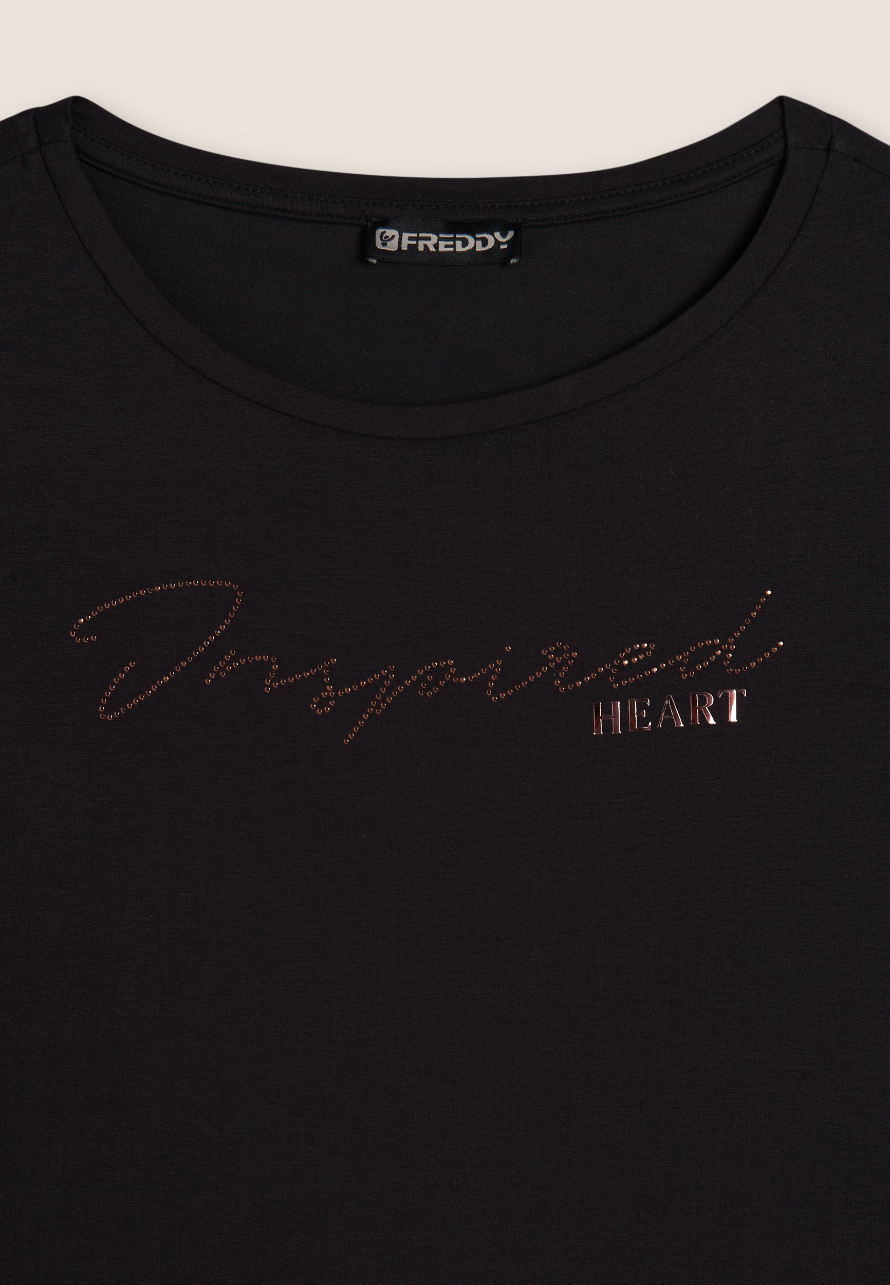 freddy-t-shirt-femme-inspired-heart-strass-jersey-viscose image 7