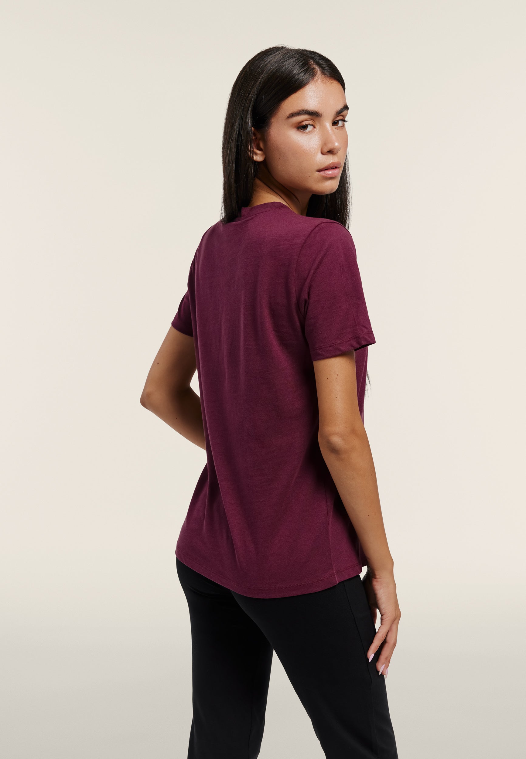 freddy-t-shirt-regular-femme-the-art-of-movement-perles-100-coton image 3