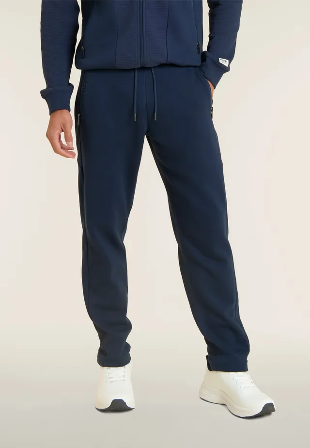 freddy-pantalon-sport-homme-inserts-carreaux-coupe-droite image 1