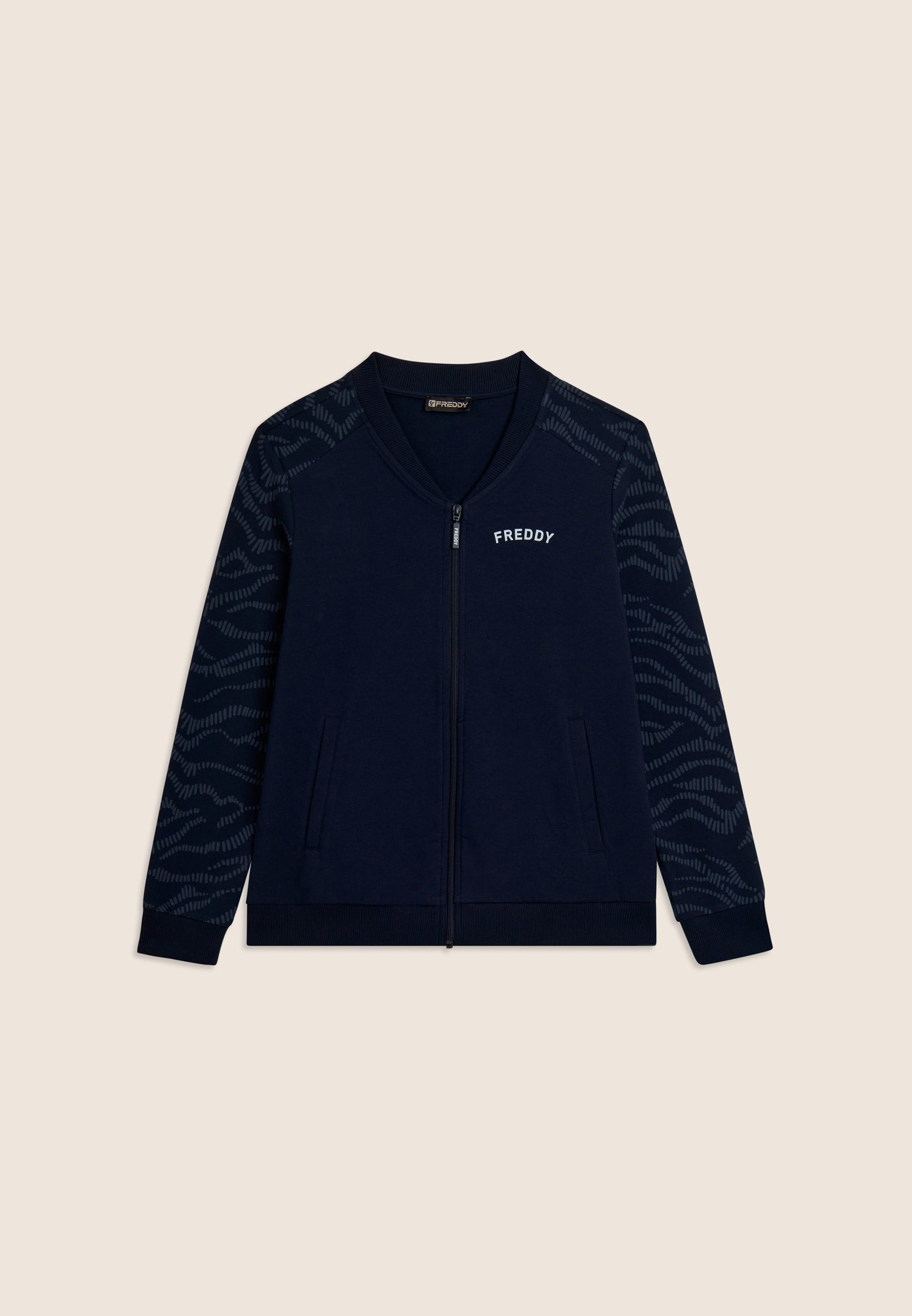 freddy-felpa-zip-collo-bomber-grafica-sweat-zipp image 8