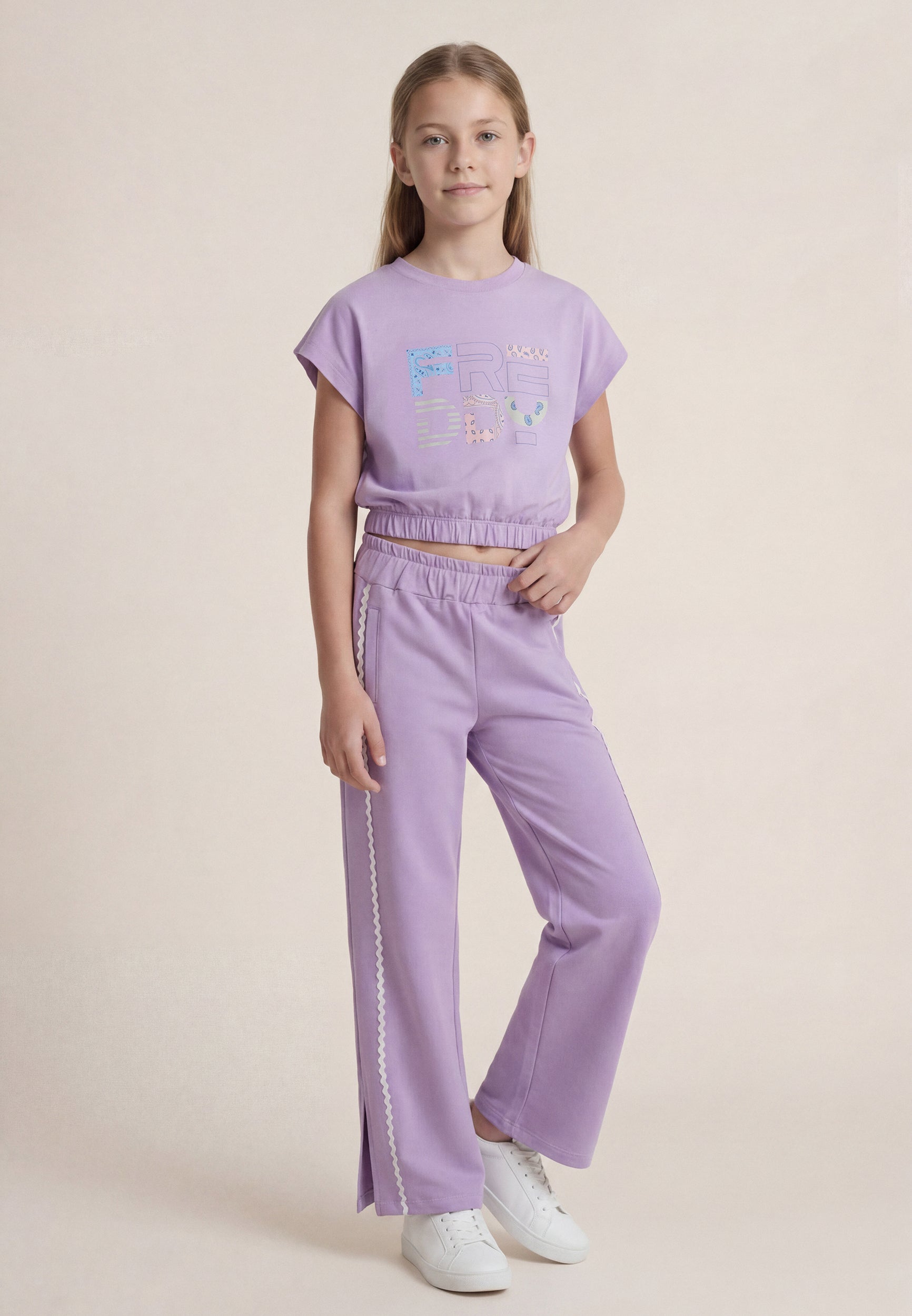 freddy-t-shirt-cropped-fille-sans-manches-logo image 2