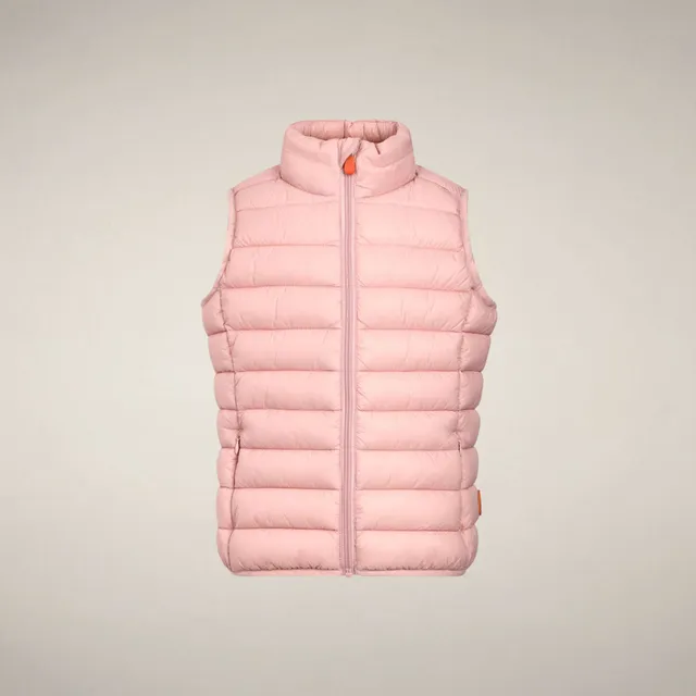 save-the-duck-andy-gilet-matelass-enfant-unisexe-rose-poudr image 1