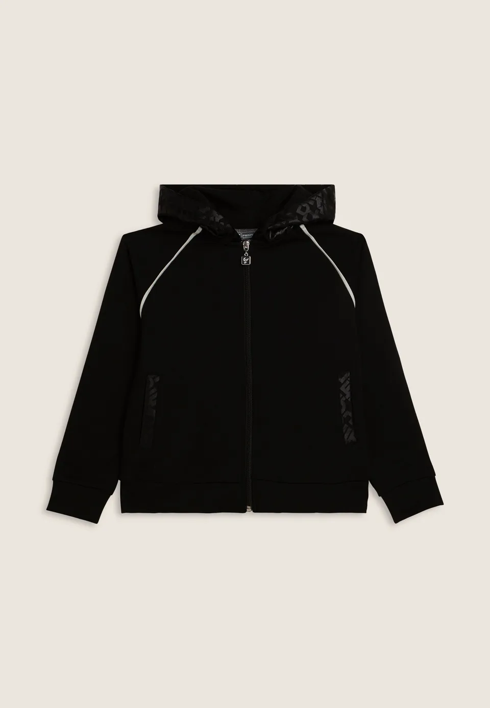 freddy-sweat-enfant-zip-capuche-logo-allover image 1