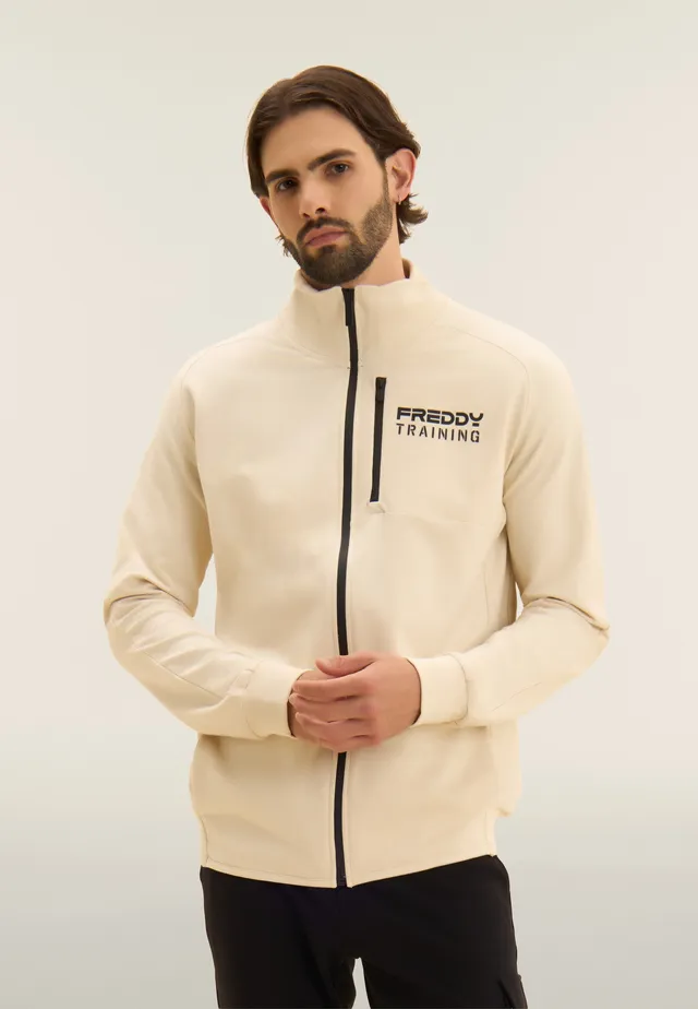 freddy-training-full-zip-sweat-regular-fit-poche-et-coutures-sport image 1