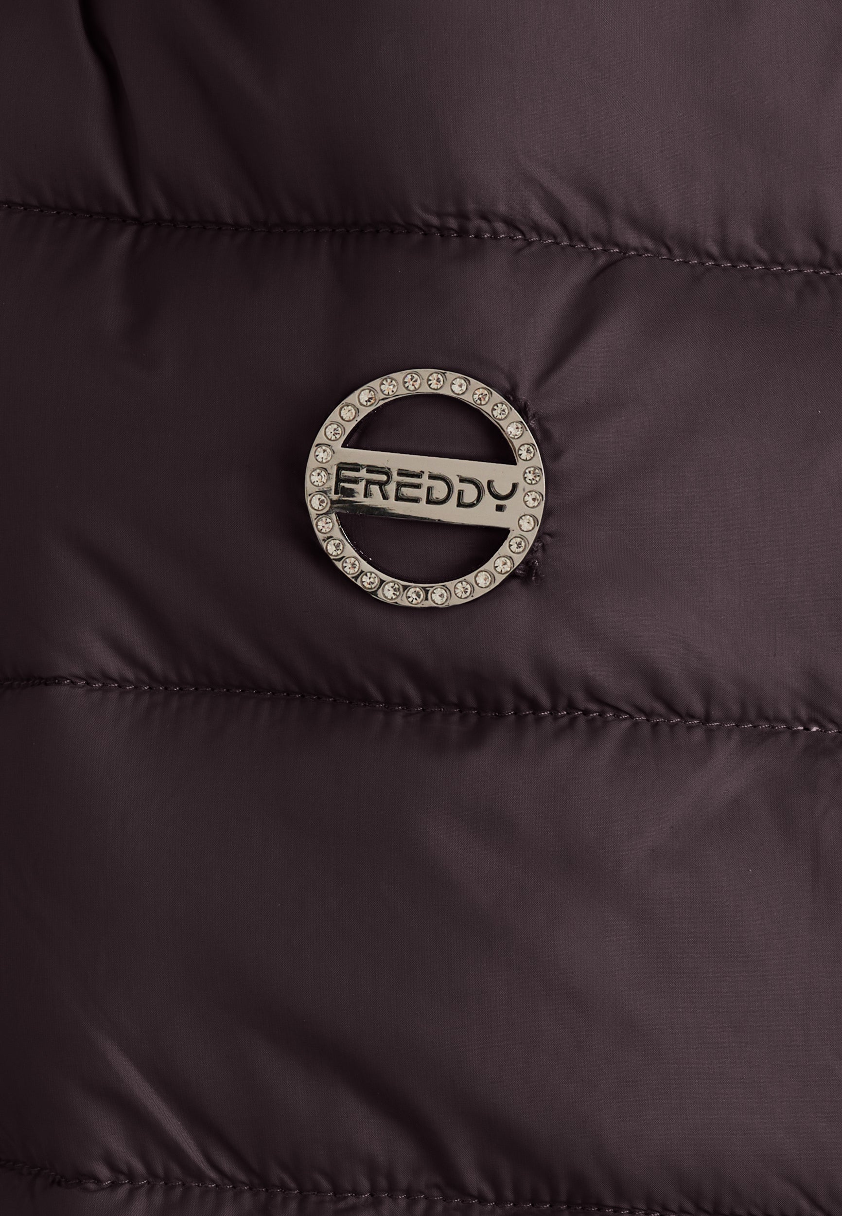 freddy-piumino-donna-con-cappuccio-nylon-lucido-water-repellent image 6