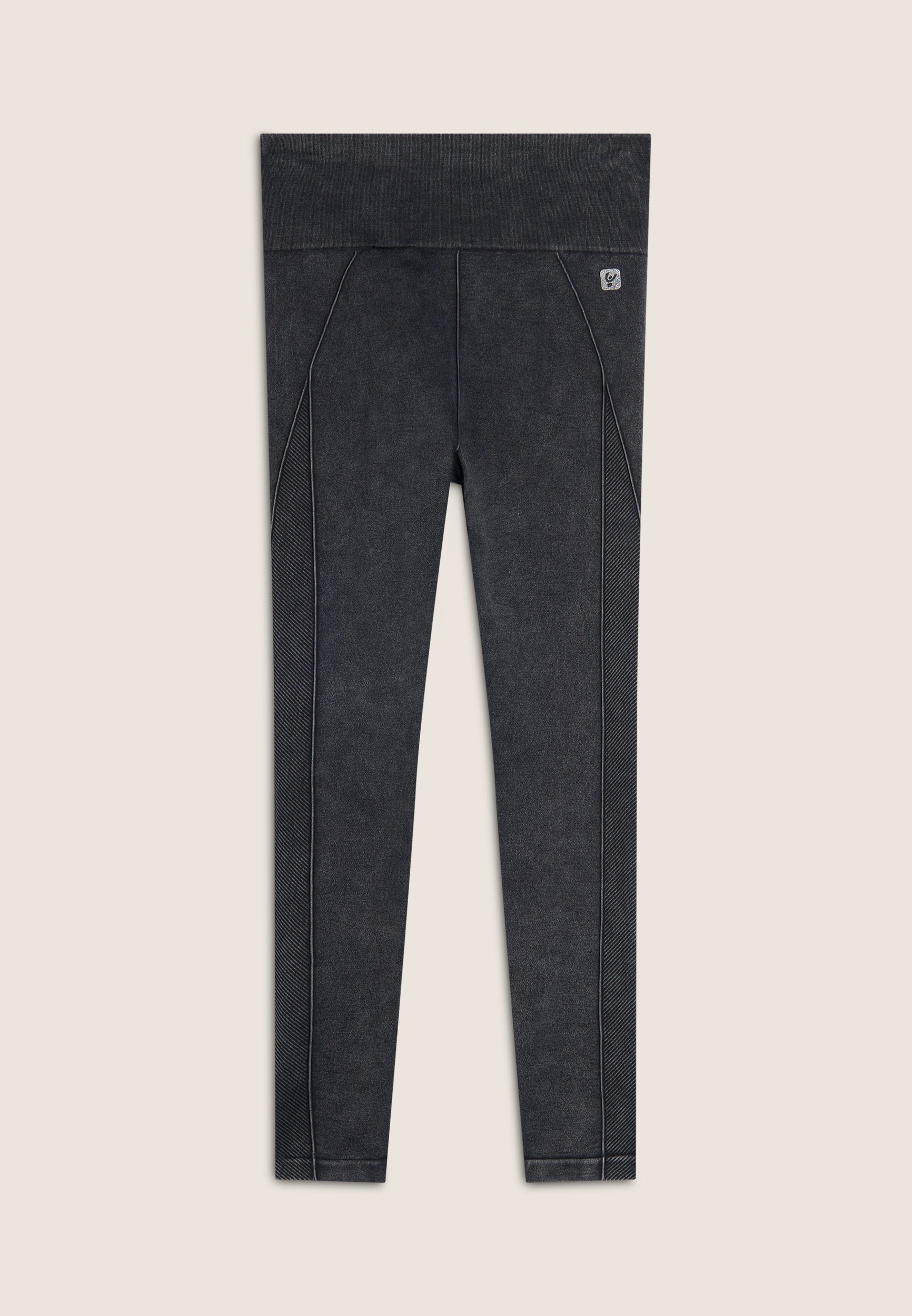 freddy-legging-seamless-effet-denim-taille-haute-7-8-femme image 6