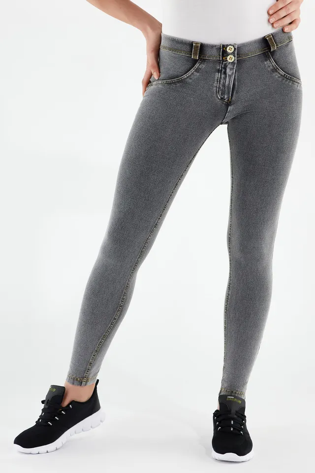 pantalon-wr-up-freddy-skinny-denim-clair-effet-shaping image 1
