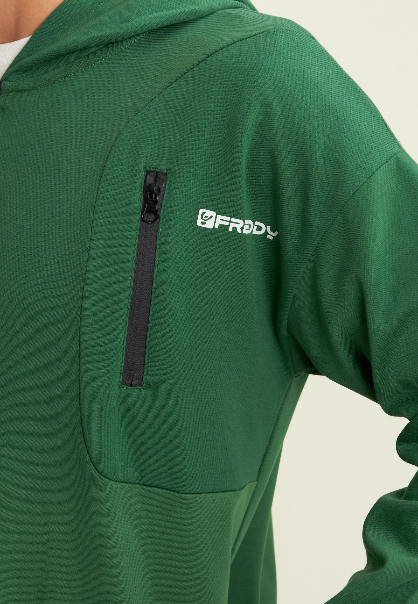 freddy-felpa-uomo-full-zip-con-cappuccio-jersey image 4