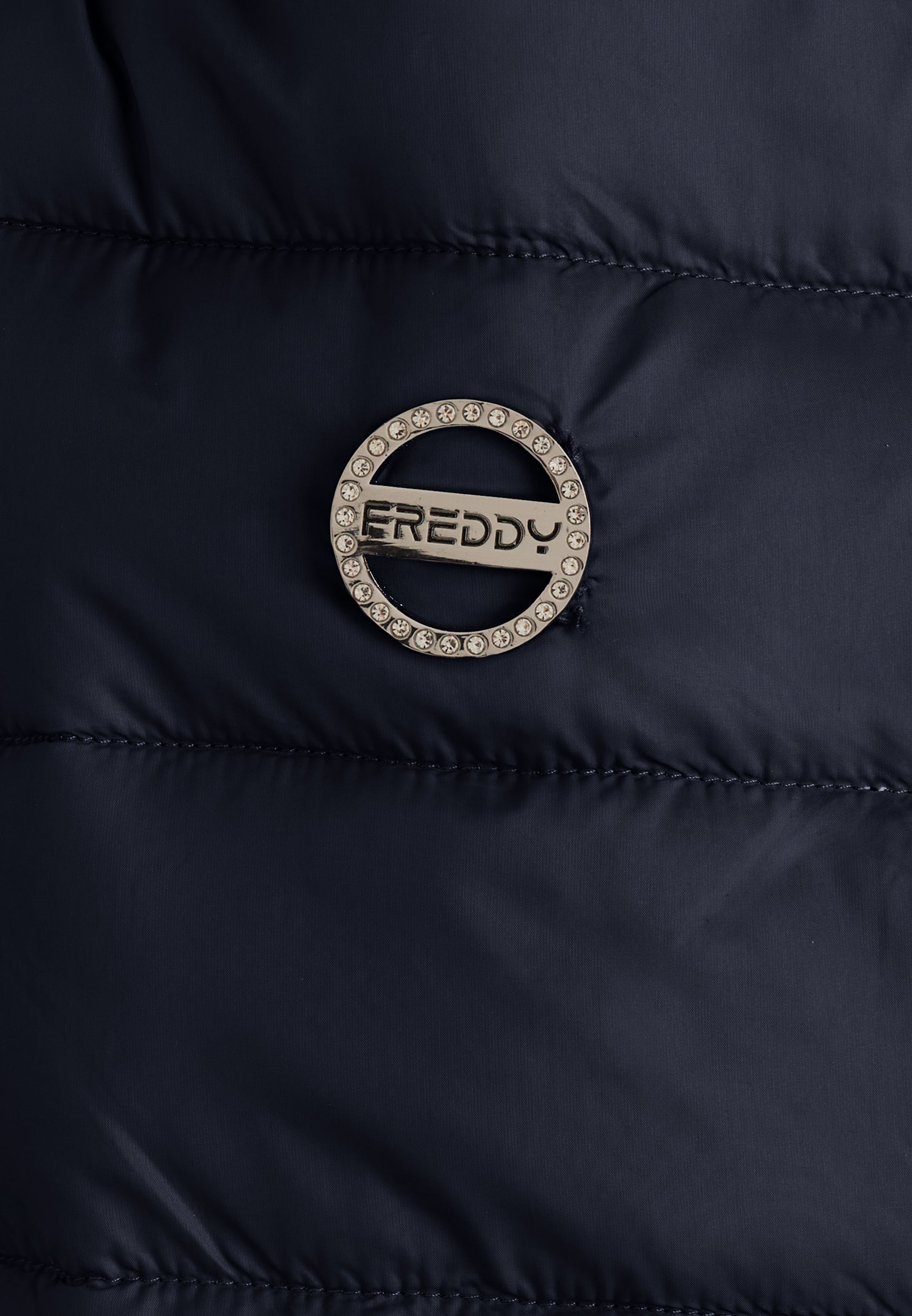 freddy-piumino-donna-con-cappuccio-nylon-lucido-water-repellent image 3