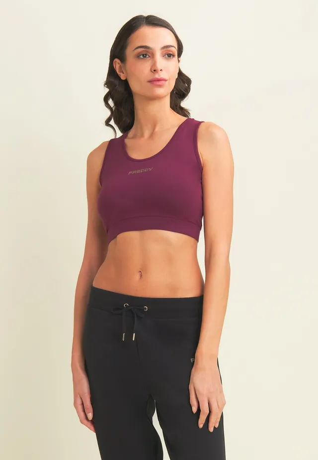 freddy-top-sport-femme-brassi-re-dos-nageur-maintien-moyen-heavy-jersey image 1