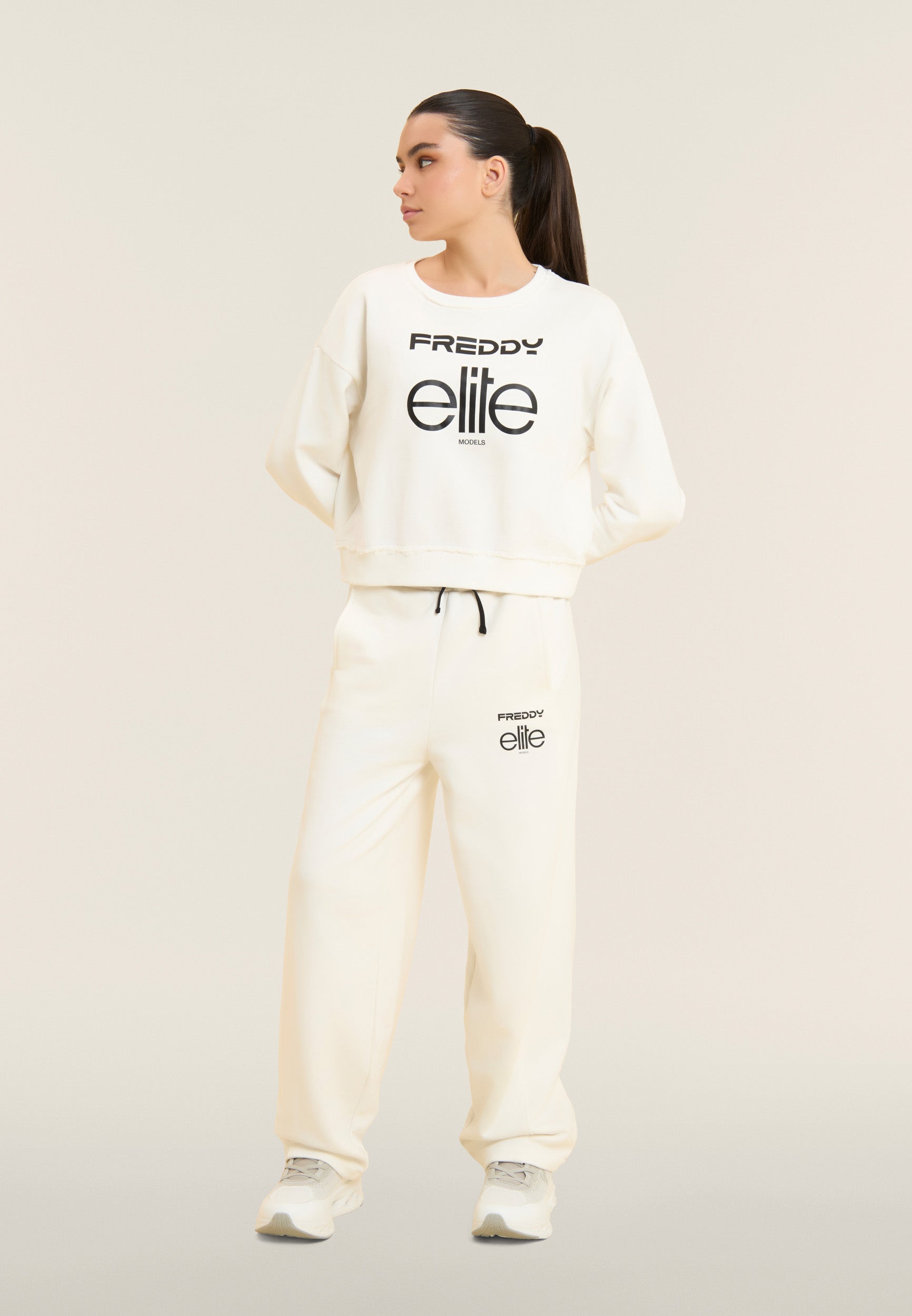 freddy-x-elite-sweat-cropped-femme-col-rond-100-coton image 5