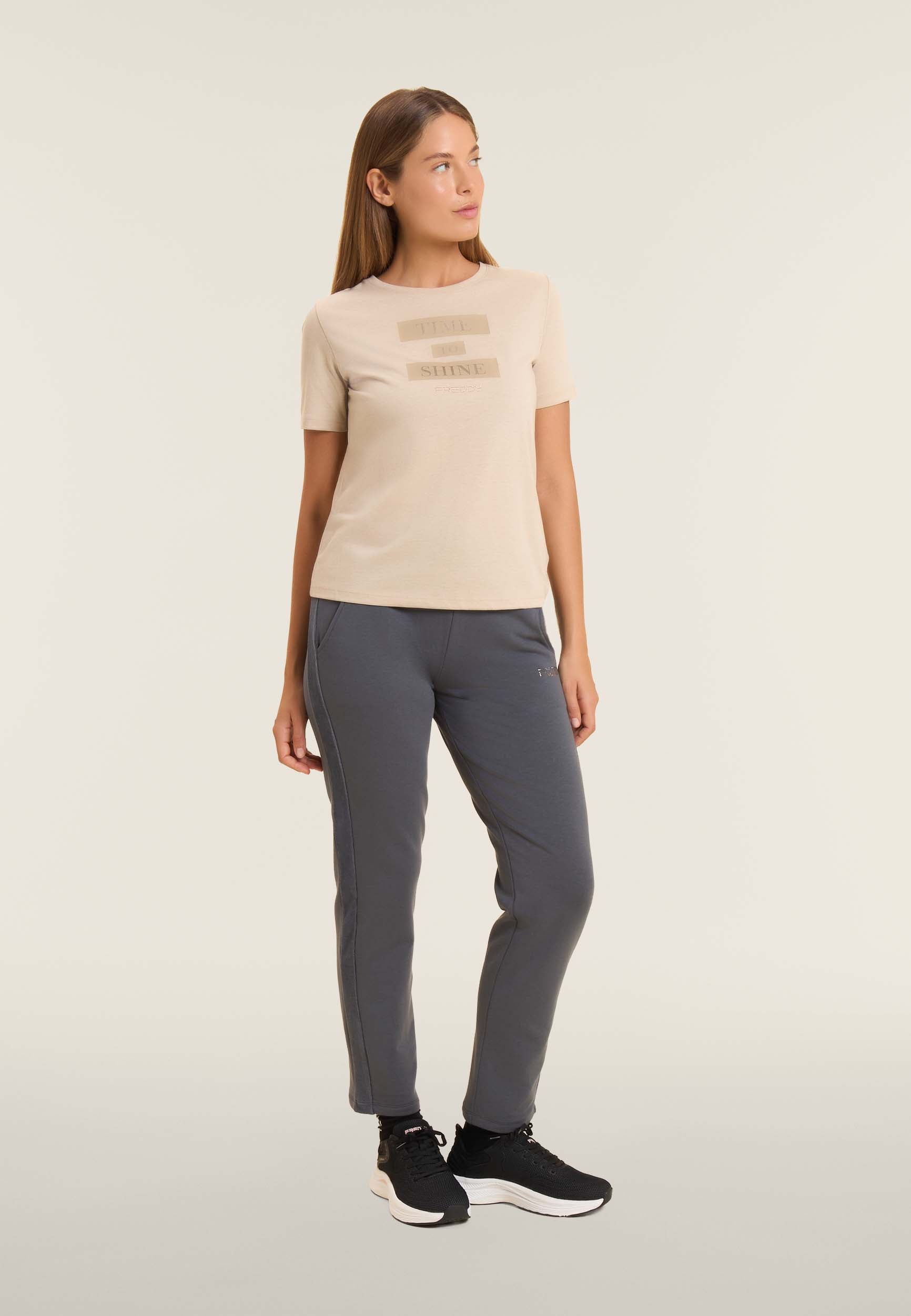 freddy-t-shirt-femme-time-to-shine-graphique-strass image 2