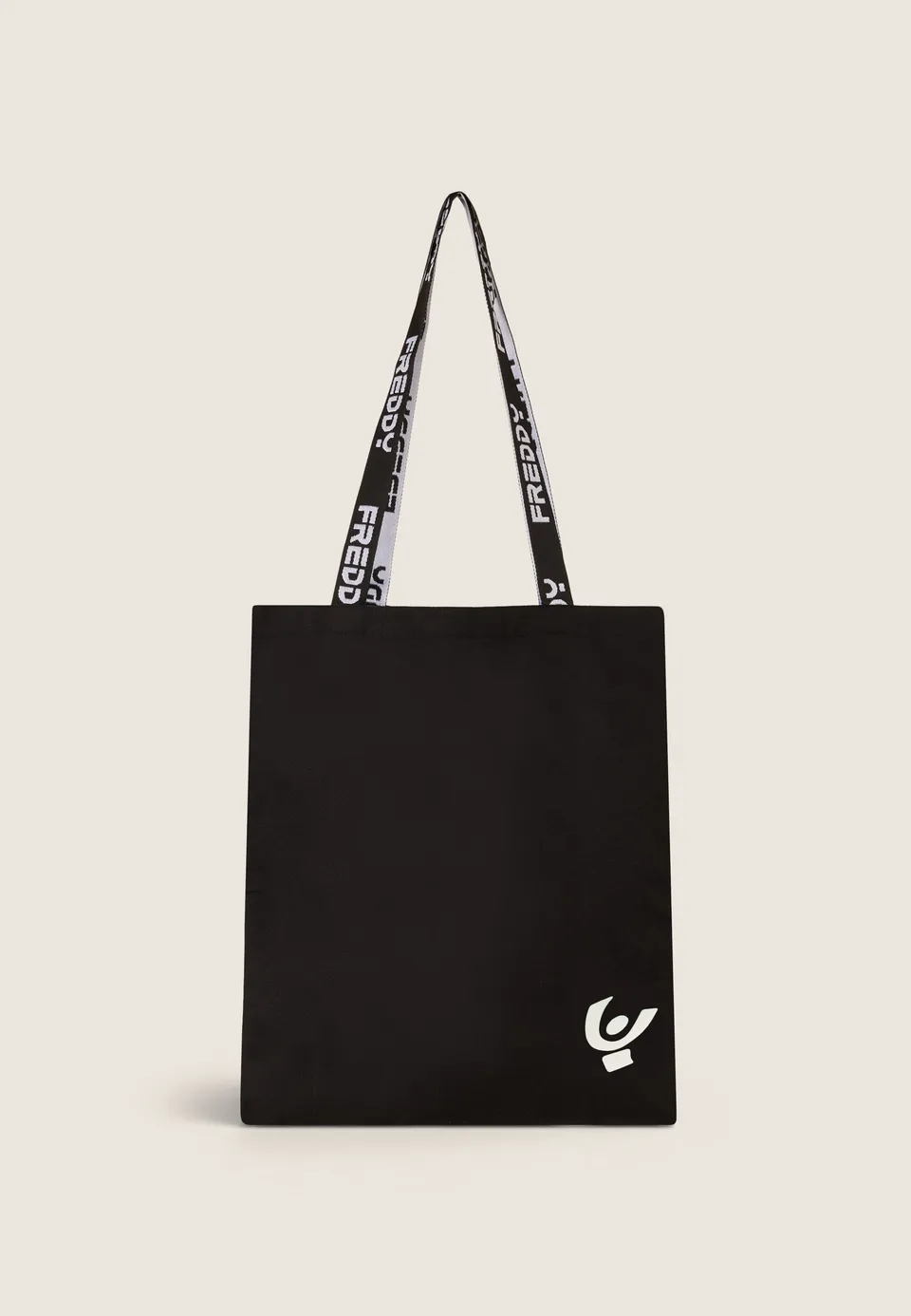 freddy-sac-shopper-femme-toile-coton-logos-contraste image 1