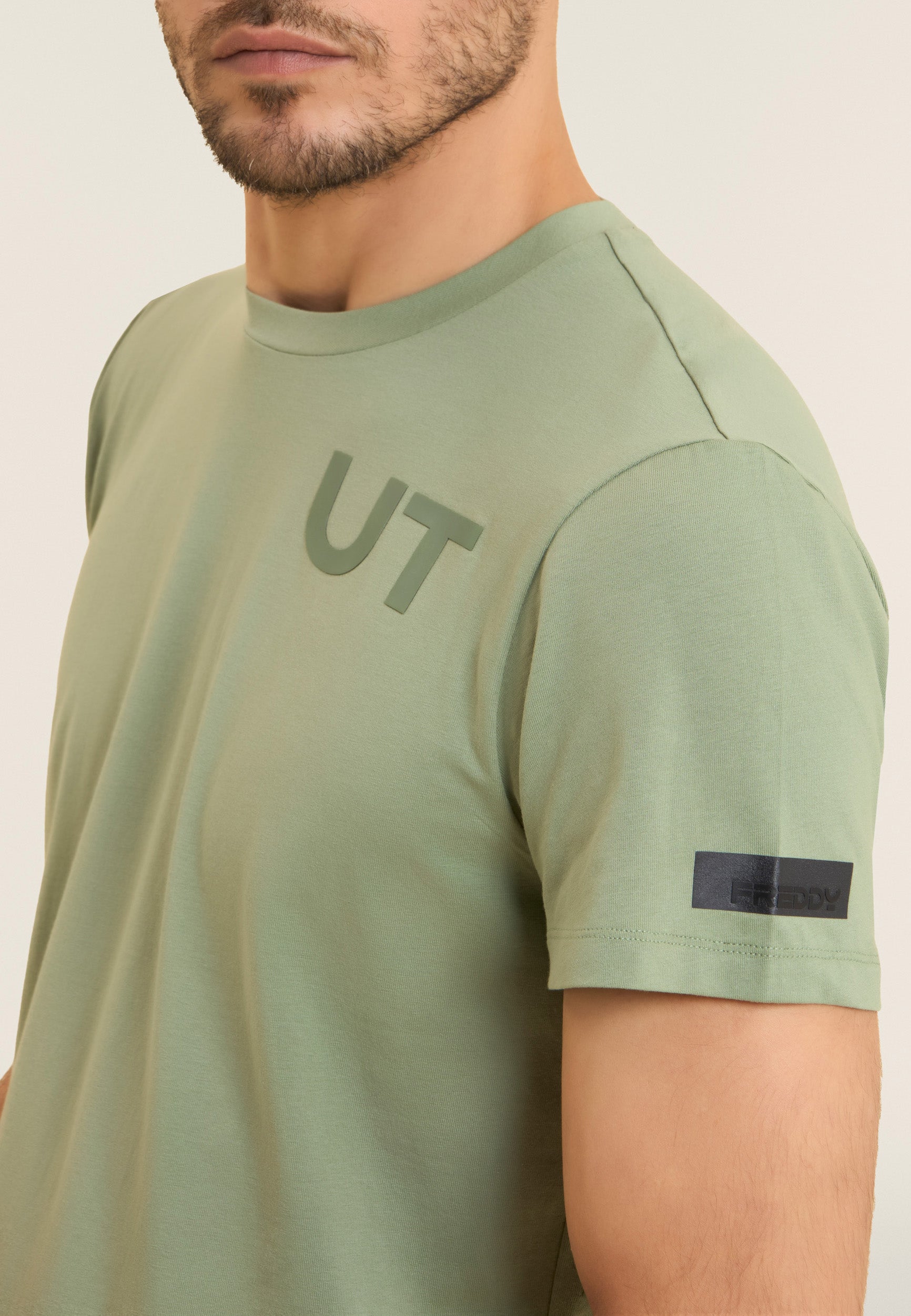 freddy-t-shirt-coton-stretch-urban-tech-manches-courtes image 4