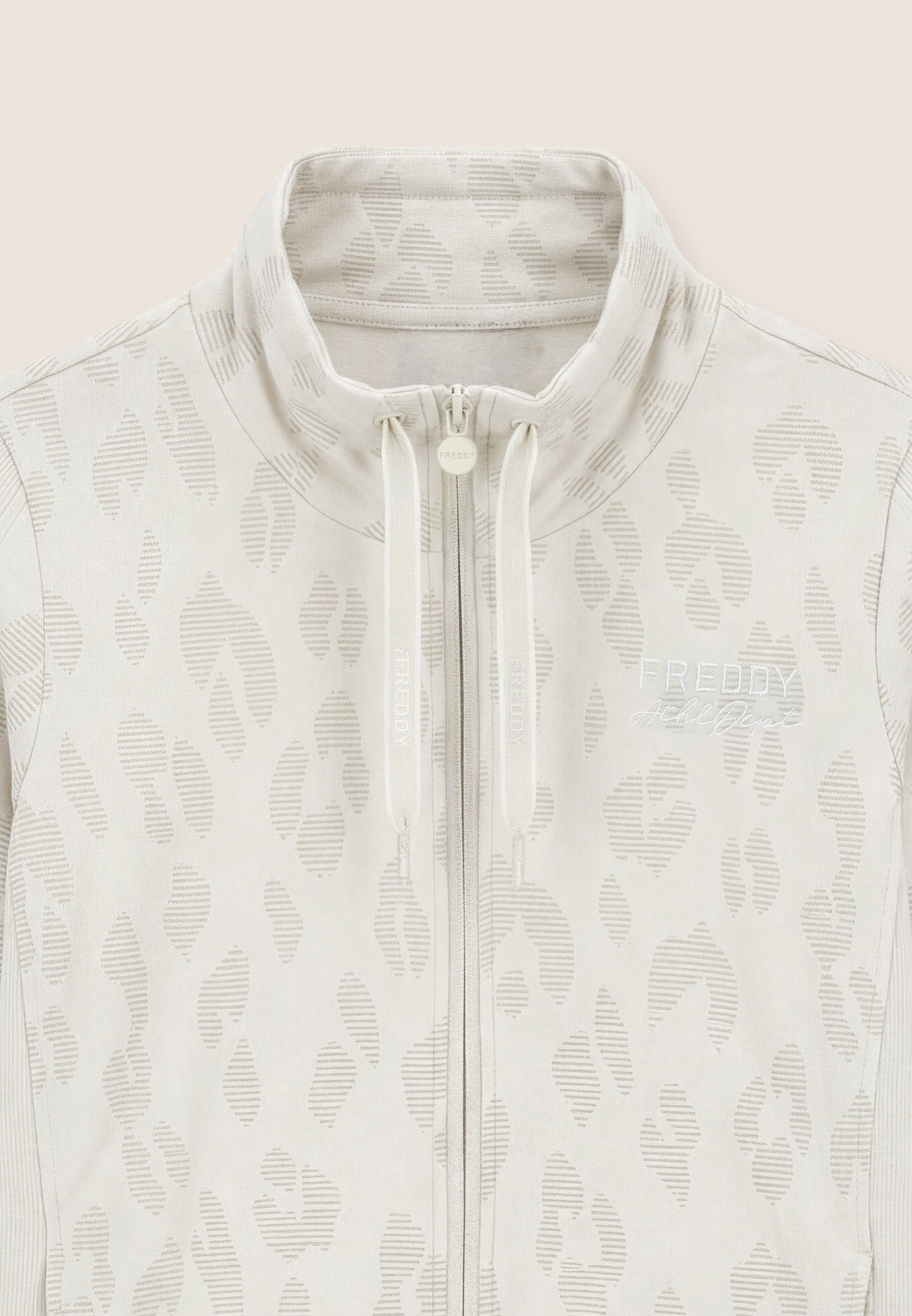 freddy-sweat-femme-l-opard-zip-col-montant image 3