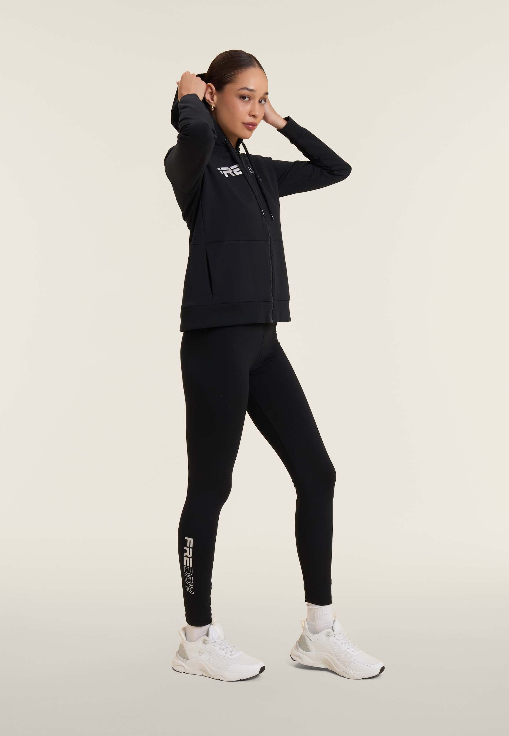 freddy-sweat-full-zip-capuche-logo-perl-comfort image 2