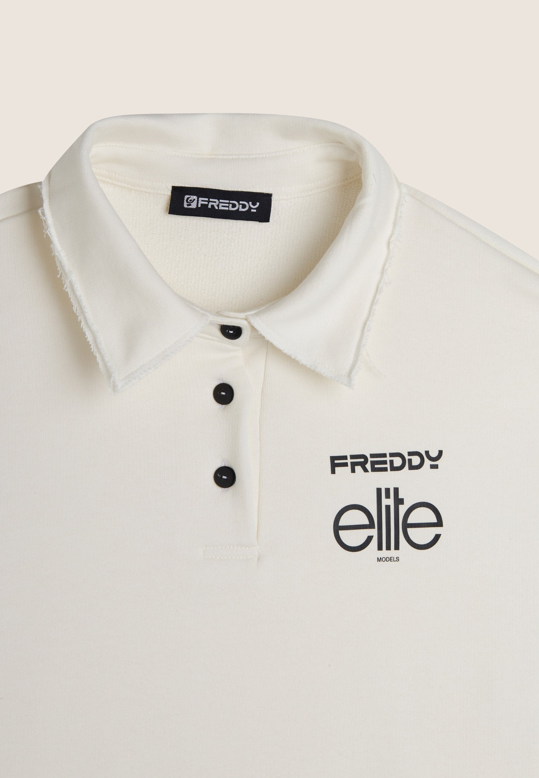 freddy-x-elite-sweat-cropped-femme-col-polo-coton image 3