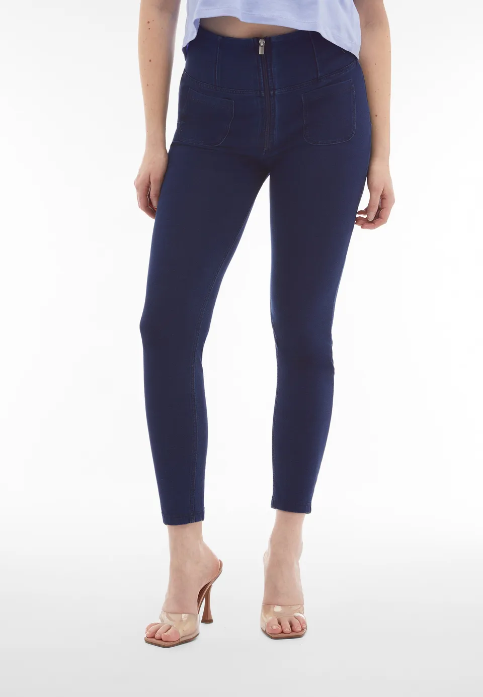 freddy-wr-up-jeggings-push-up-taille-super-haute-7-8-denim image 1